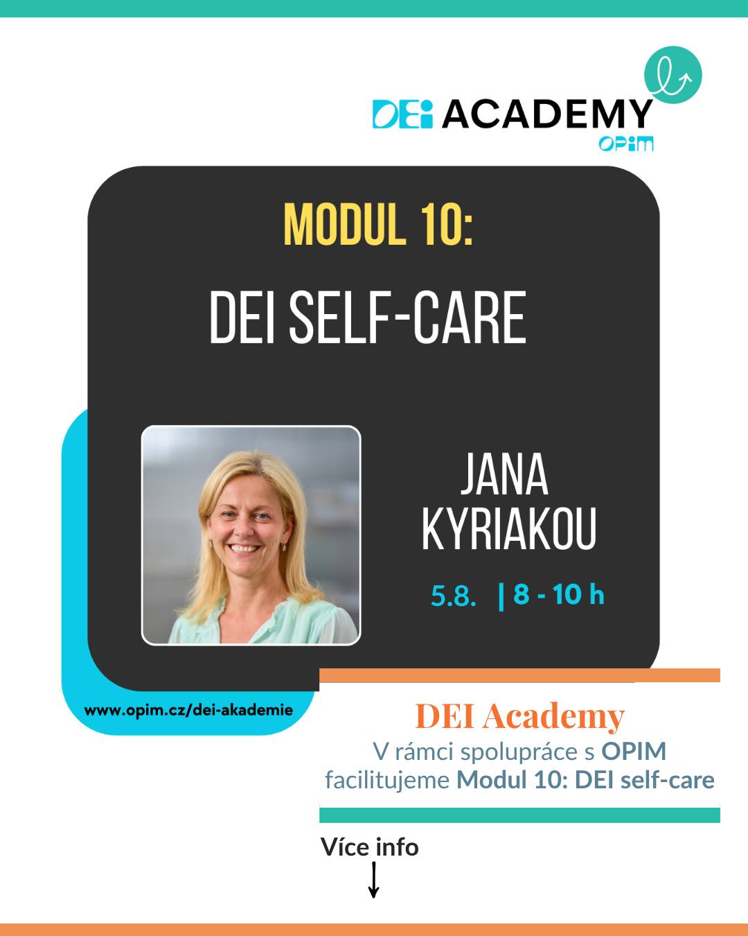 🌍 Společně se SEMwell podporujeme DEI Akademii
Zveme vás na Modul 10 DEI Akademie, který vám poskytne nástroje pro zlepšení inkluze a rovnosti na pracovištích. Tento modul vám pomůže aplikovat principy diverzity a rovnosti ve vašem profesním životě, abyste mohli vytvářet prostředí, kde se každý cítí respektován a podporován.
📅 Nenechte si ujít tuto příležitost – registrace je otevřená!
🔗 Odkaz najdete v biu.
#DEIakademie #SEMwell #inkluzivnípráce #diverzita #rovnéprilezitosti
@opimcz