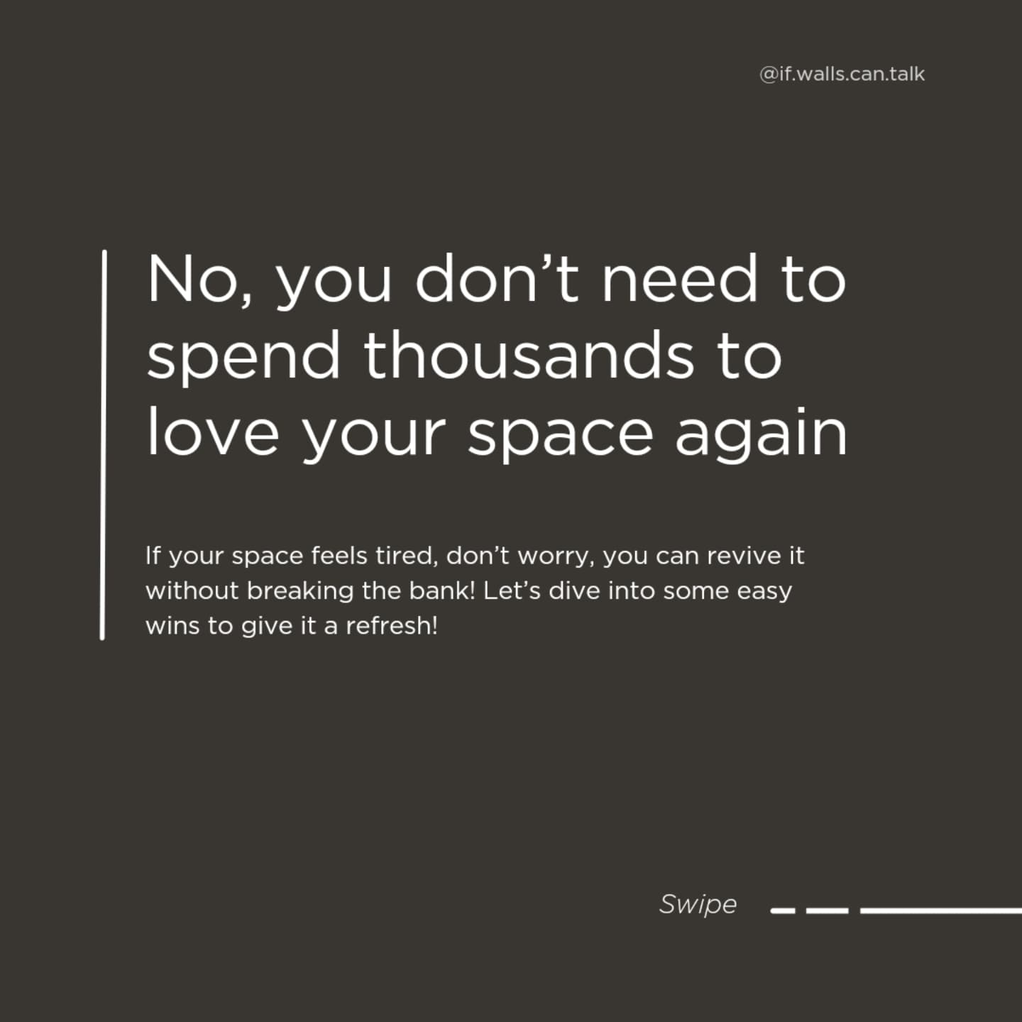 Ever felt like your space needs a change, but you are not for a full redo? A few intentional updates, like new lighting or rearranging the layout can can work wonders. It's about making those little shifts that bring everything together.
For more simple ways to love your space, we're here!
.
.
.
#homerefresh #designtips #smartspaces #smallchangesbigresults #interiordesigntoronto #interiorinspo #homestyle #homestyledecor