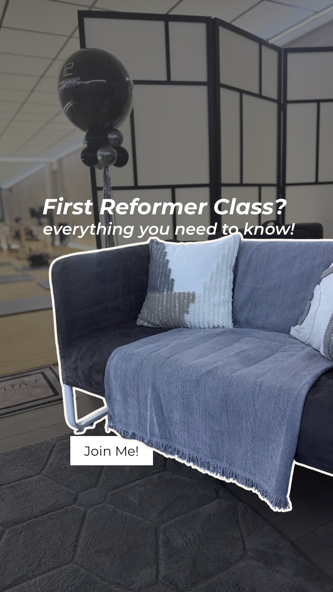 Visiting a new place for the first time can feel a little daunting … but you’re not doing it alone 🤍
I’m here to support you every step of the way.
Before you arrive:
- Grip socks are recommended (you can grab a pair at the studio if needed)
- Please arrive 5 minutes early for an intro to the machine
- Don’t forget your water bottle 💧
Our classes are suitable for all abilities so do not worry if you’re a total beginner.. equally if you’re more advanced, progressions will be given through the session to suit your level!
How my sessions look:
Gentle upper body stretch before starting with a footwork series… moving into our main phase covering a full body workout before closing with some deeper stretches 🫶🏻
If you’ve been nervous to book your first session, this is your sign... Book Today! (Link in bio)