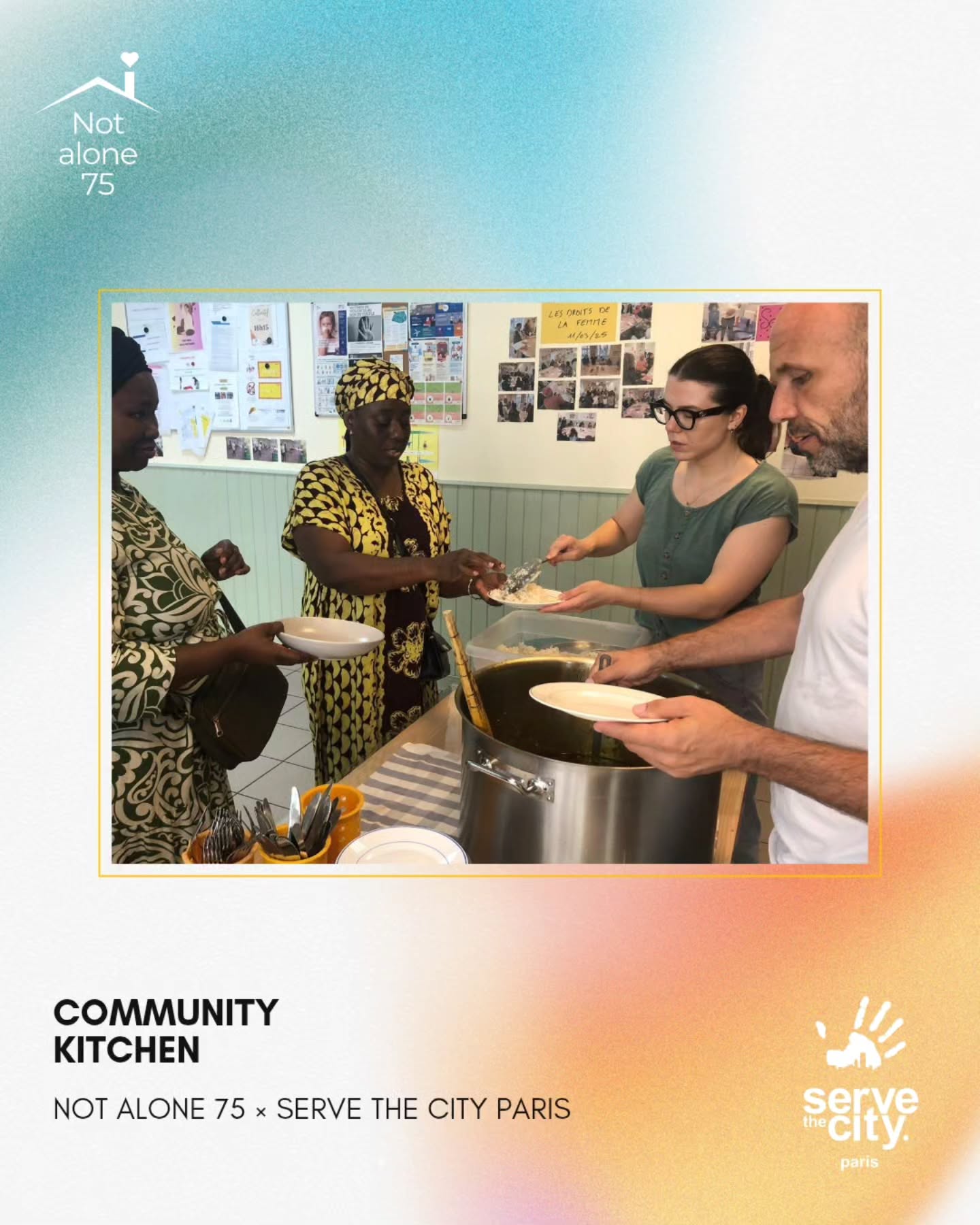 Want to volunteer with us this Saturday? Download the Serve Now App, pick a shift, and join us! Thanks to Serve the City Paris for teaming up with us!