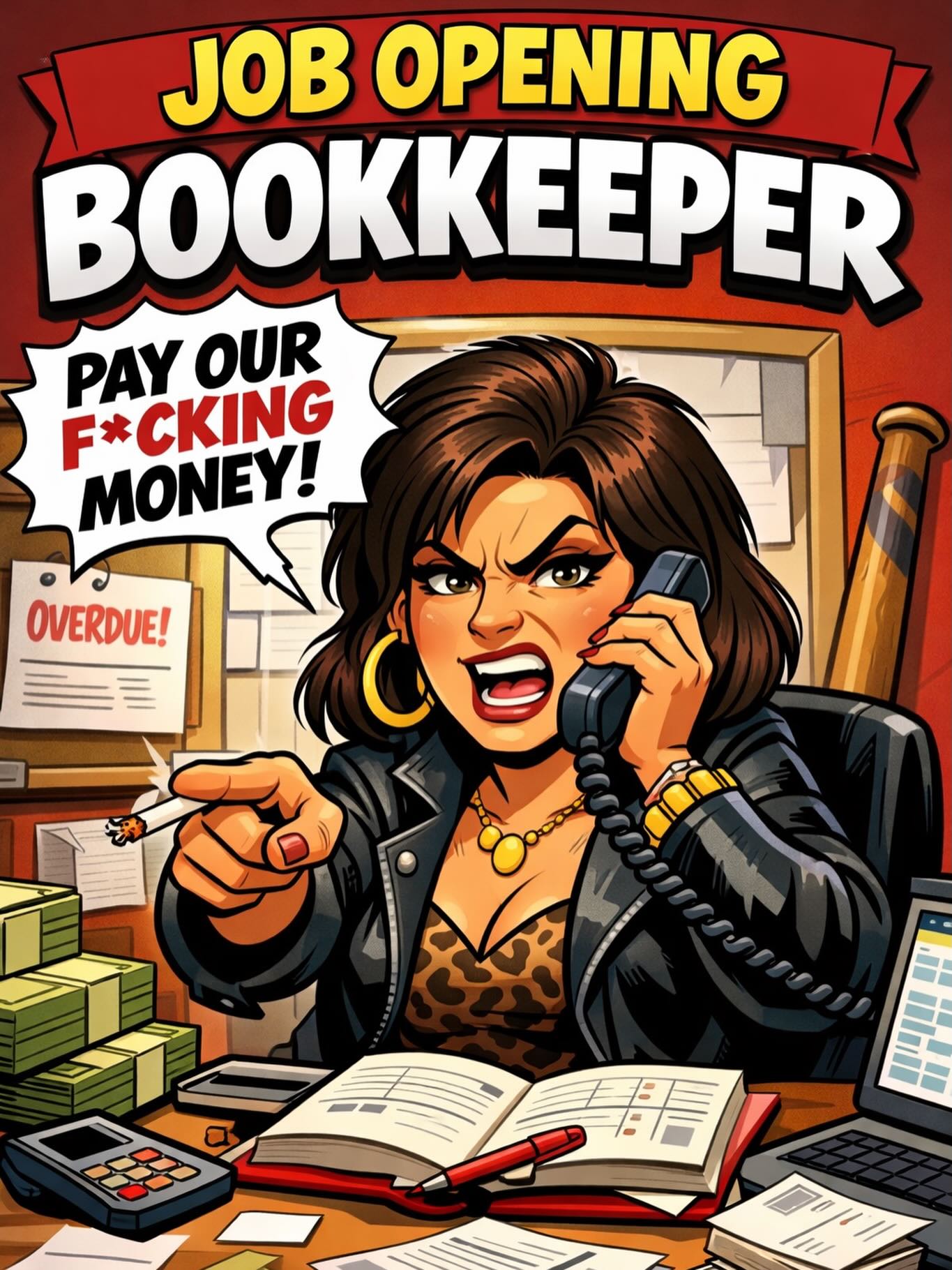 We’re hiring a bookkeeper… but not the boring kind
Honestly… I want to be a little scared of you—and our customers should be too if they owe us money 😂
Need someone organized, sharp with numbers, and not afraid to hunt people down for money
You’ll handle AR, AP, payroll, taxes, reporting, and work directly with our CPA—keeping everything tight while we grow fast
And yeah… if someone owes us money…
you’re the one calling like:
“hey… where’s our money?”
QuickBooks, Excel, attention to detail—non-negotiable
Rapidly growing company, fast pace, no babysitting
Mostly remote, but prefer someone in Connecticut or driving distance to our shop
If you’re good with numbers and even better at collecting—this is for you
Send resumes to info@nettingnerds.com
Subject: Bookkeeper – Your Name