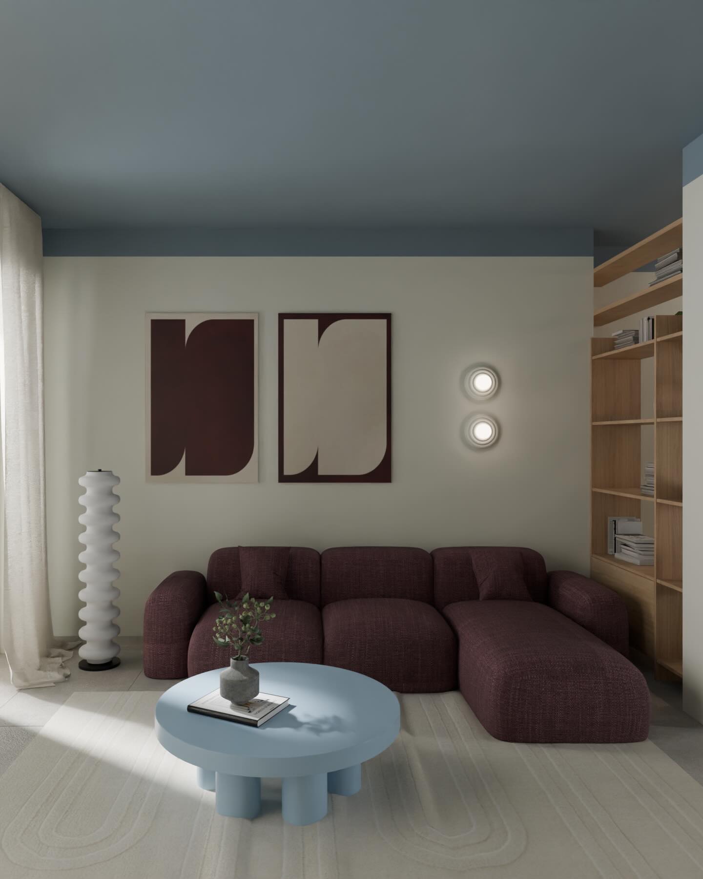 Casa AM7 – ipotesi di progetto zona giorno ✨
Oggi vi accompagniamo nei primi passi del percorso progettuale condiviso con i nostri clienti: dalla definizione della composizione alla selezione dei materiali, fino allo styling. Fin dall’inizio, l’obiettivo è stato quello di creare un ambiente caldo, accogliente e con un tocco giocoso.
Nelle fasi successive, abbiamo scelto di intensificare l’azzurro pastello, evolvendolo in un blu più profondo per la cucina, e di ridistribuire le altre tonalità in elementi diversi, mantenendo sempre una base neutra per pavimenti e alcune superfici verticali.
Se volete scoprire il progetto nel dettaglio, nelle storie in evidenza trovate tutto il racconto del cantiere. Noi, nel frattempo, non vediamo l’ora di realizzare gli scatti finali 🤭
•
•
•
#interiodesign #architecture #color
