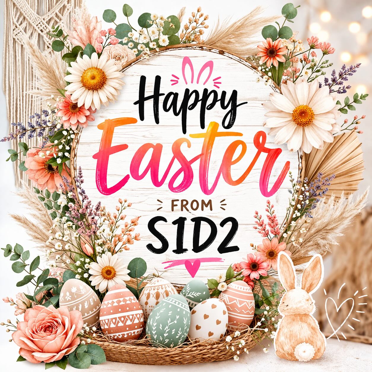 Bloom. Grow. Radiate. 🌸✨
Happy Easter from your S1D2 fam