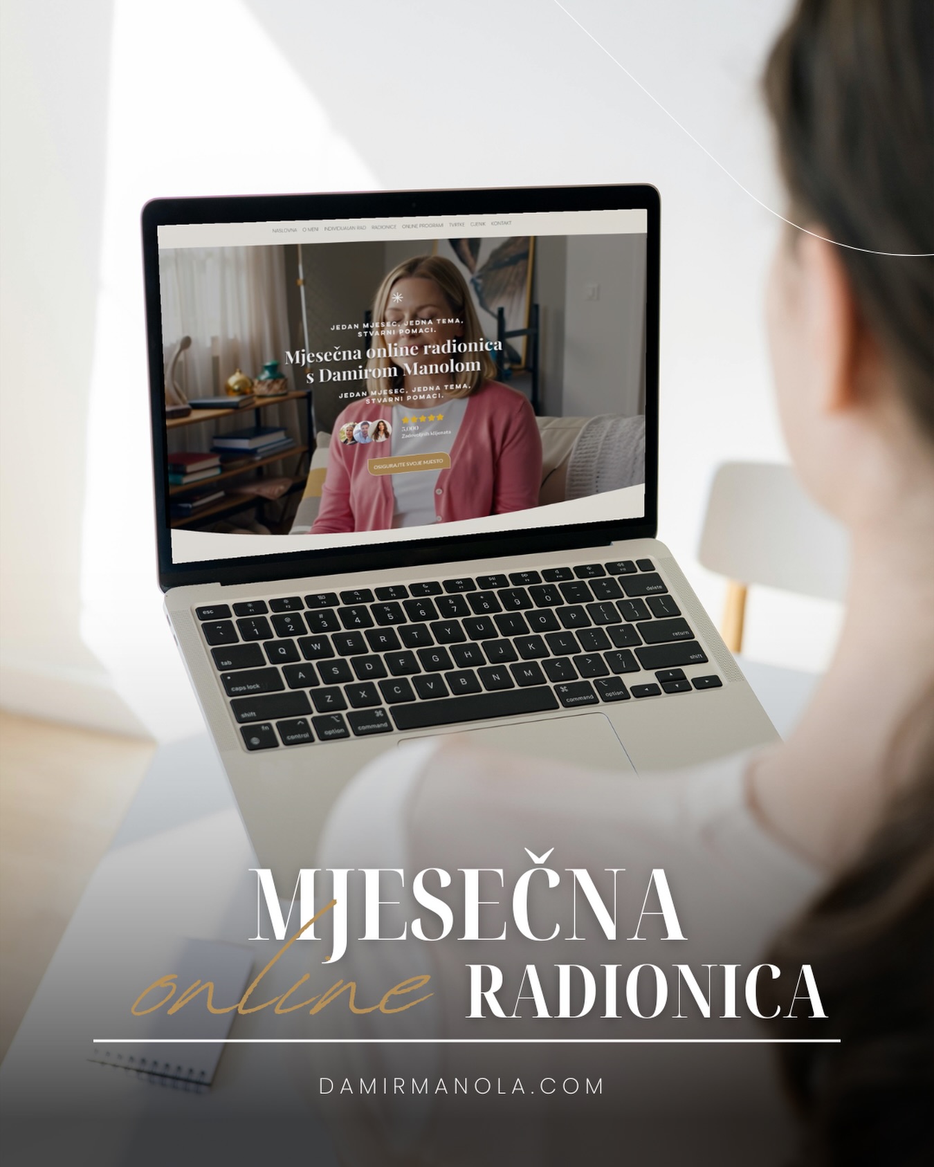 Otvorene su prijave za novi ciklus mjesečne online radionice u Travnju!
Mjesečna online radionica samospoznaje i osobnog razvoja osmišljena je kako bi vam pružila obogaćujuće iskustvo unutarnjeg istraživanja i rasta.
KAKO IZGLEDA RADIONICA?
Svaki mjesec dobivate:
✔️ Video lekciju na temu mjeseca – dublje razumijevanje unutarnjih procesa i mehanizama koji djeluju iz sjene.
✔️ Pitanja za osobnu refleksiju – osmišljena tako da vode ispod površine; odgovori dolaze iznutra, iskreno.
✔️ Vođenu meditaciju – da se spoznaja pretoči u iskustvo tijela i svijesti.
✔️ Jutarnju praksu – kratak, moćan ritual za fokus, namjeru i stabilizaciju energije na početku dana.
✔️ Večernju praksu – smirivanje uma, otpuštanje napetosti i integracija onoga što se otvorilo tijekom dana.
✔️ 4 dana grupnih bioenergetskih tretmana na daljinu – snažna podrška tijelu i živčanom sustavu da uđu u ravnotežu s onim što želite živjeti.
✔️ Zadatke za samorefleksiju – jasni, svakodnevni koraci kako bi se nova energija prenijela u konkretne odluke i ponašanja.
✔️ Zatvorenu online grupu – siguran, stalan okvir procesa i mjesto za pitanja te dodatno usmjeravanje.
ZA KOGA JE RADIONICA?
Za one koji su se umorili od brze inspiracije i traže stvaran pomak.
Za one koji ne žele više glumiti da je sve u redu.
Za one koji osjećaju da ne mogu dalje po starom, ali još ne vide kako izgleda novo.
Za one koji ne traže instant rješenje, već su spremni ući u proces i dati si vrijeme za kontinuitet i trajnu promjenu.
Ovdje je važna autentičnost i spremnost na iskren odnos prema sebi.
Dovoljna je namjera da budete prisutni, koraci se zatim slažu jedan za drugim.
#osobnirazvoj #radnasebi