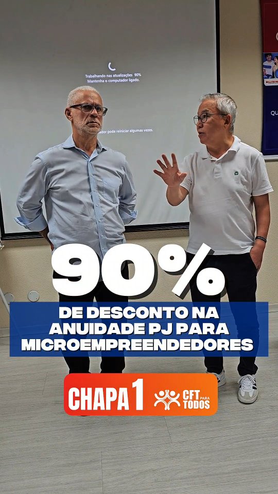 📲 Bora compartilhar essa novidade?
✅ Proposta da Chapa 1: Desconto de 90% na anuidade PJ para técnicos e técnicas que estão começando a empreender!
🤝 Apoio efetivo ao empreendedorismo é compromisso... por um CFT PARA TODOS!
👊 Obrigado a todos pela recepção no Rio de Janeiro, especialmente aos amigos padronistas e ao @gilbertopalmares, candidato pela Chapa 50 pra o CRT-RJ @crtjuntocomostecnicos
#Chapa1 #CFTParaTodos #EleiçõesCFT #TécnicoIndustrial #Empreendedorismo