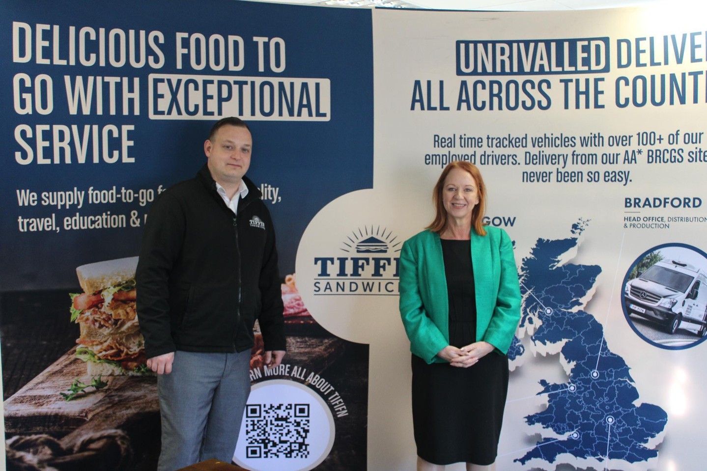 Tiffin Sandwiches is one of the UK's largest independent producers of sandwiches and more, supplying thousands of venues across the country - including Parliament!
I met Luke and Hazel to take a tour around their production line at the Bradford HQ, hear about the opportunities and challenges facing the industry, and to talk about Tiffin's exciting growth plans, including the work on their new Bradford factory!
A fantastic Bradford employer