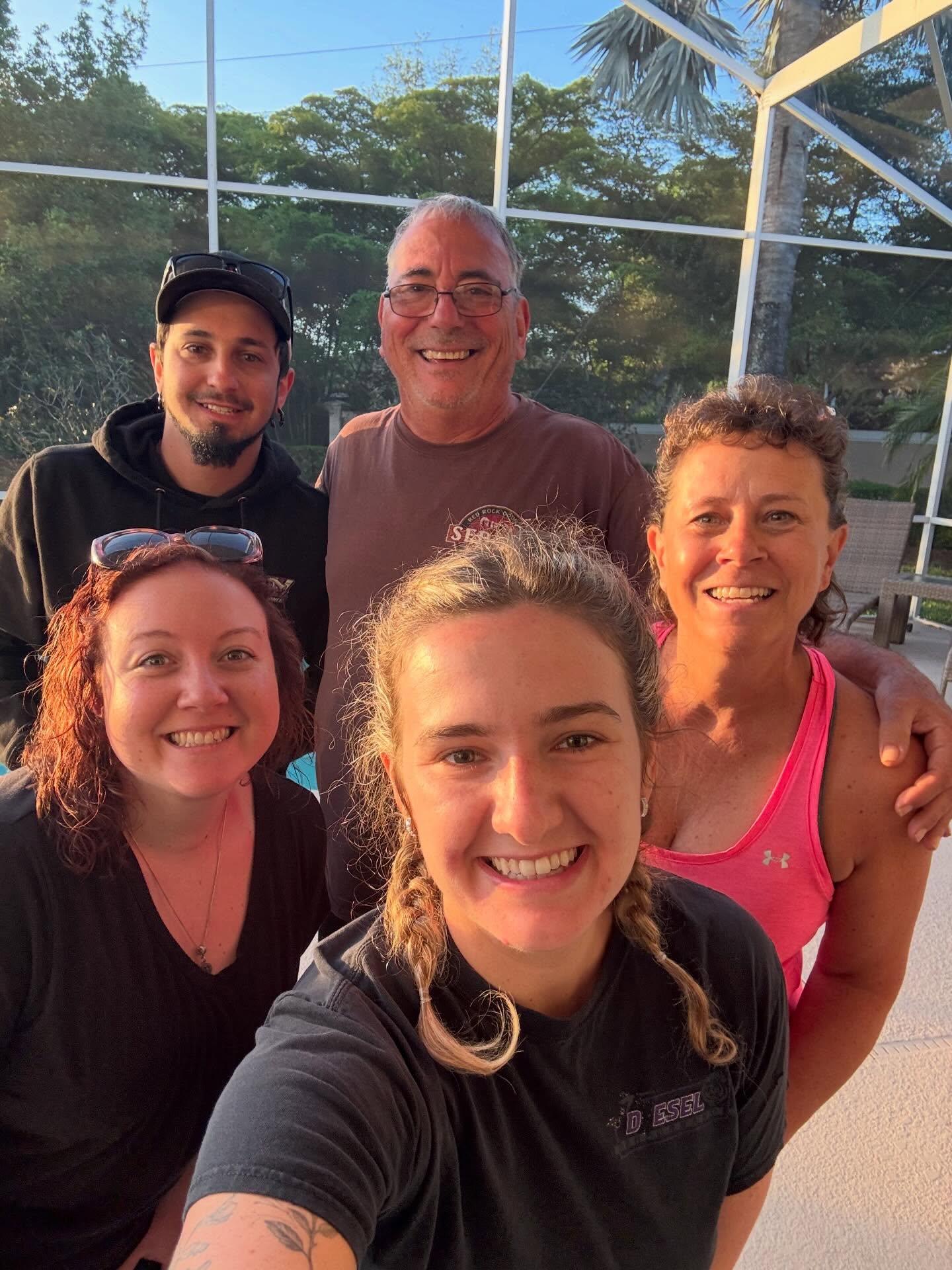 Well I’d say it was a successful first Easter celebration at TFBH here in Ft. Myers 🏝️🐣🐚 with @jjt143 @sabby_tsacoyianis @victoriaa309 The weekend included decorating camo Easter eggs, dinner @bubbleroomrestaurant, Easter baskets and even an egg hunt. Somehow an Easter egg was spotted in the pool😳. Quite sure the gator 🐊 was watching the many antics 😂
Feeling grateful for the beautiful weekend celebrating with the family 🙏