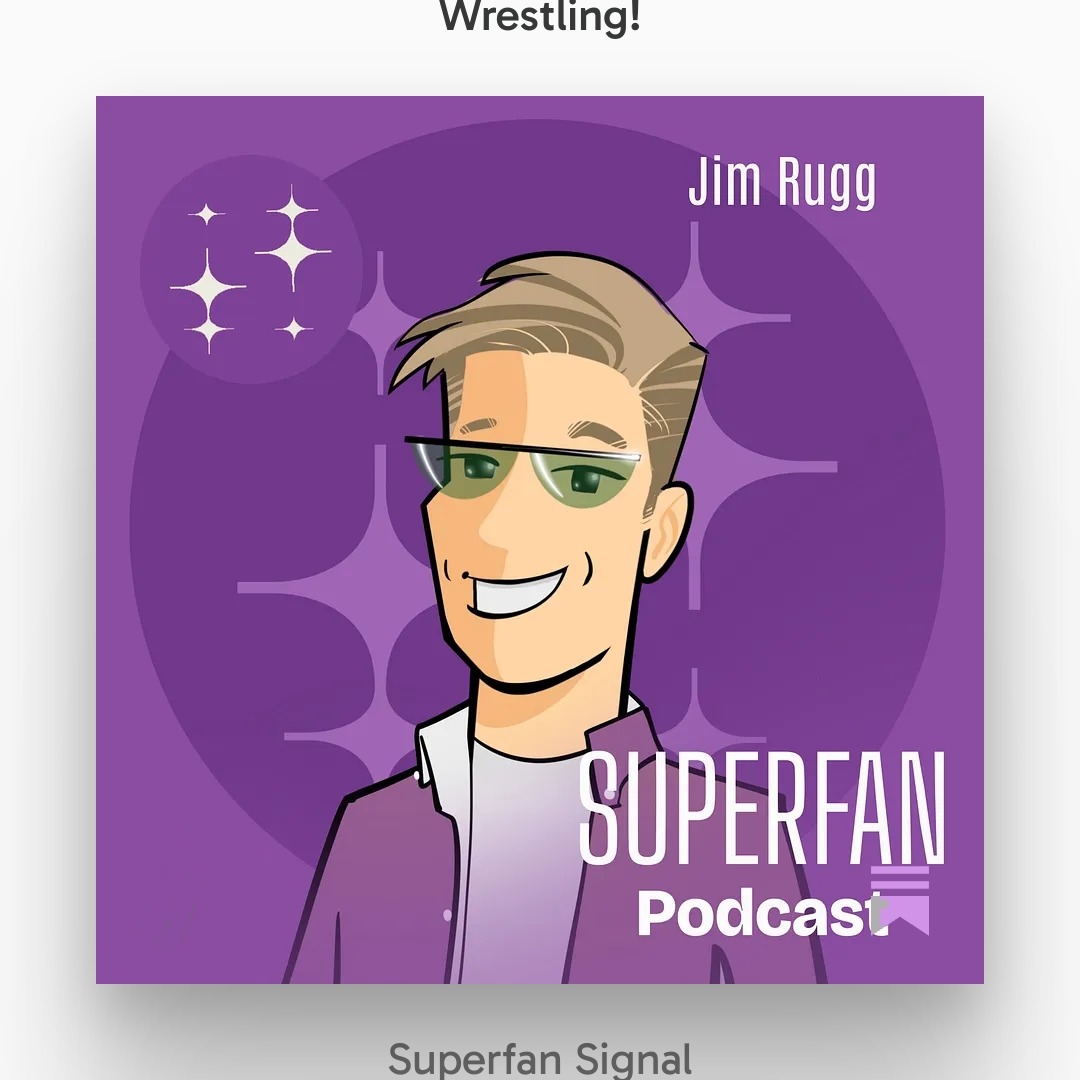 Welcome back to the Superfan Podcast, where the people who make the comics you love talk about the things they love… that aren’t comics. In this episode, we talk with @jimruggart, the acclaimed cartoonist and the co-host of Cartoonist Kayfabe. Jim goes in-depth on his love of wrestling, and the storytelling behind it.