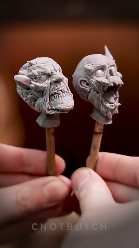 Another update on my John Carpenter’s Toxic Commando project.
In this video, I’m sculpting a zombie head from start to finish as part of this piece. The full scene shows Astrid, one of the main characters, coming out of the top of the vehicle and firing down at the zombies, just like in the game.
As with all of my videos, this footage was recorded during my livestreams, so what you’re seeing are works in progress and not the finished piece yet. Right now I’m live on Twitch working on Astrid.
Come hang out and watch it come together live: twitch.tv/cnotbusch
I also have some game keys to give away tomorrow, April 8th. Entry starts at 11:45 CDT on my Twitch stream.
Sponsored by @focus_entmt
Materials
Cosclay Medium Firm
Cosclay C2 Clearbond
@cosclayusa
#polymerclay #zombies #johncarpenter #toxiccommando #ad