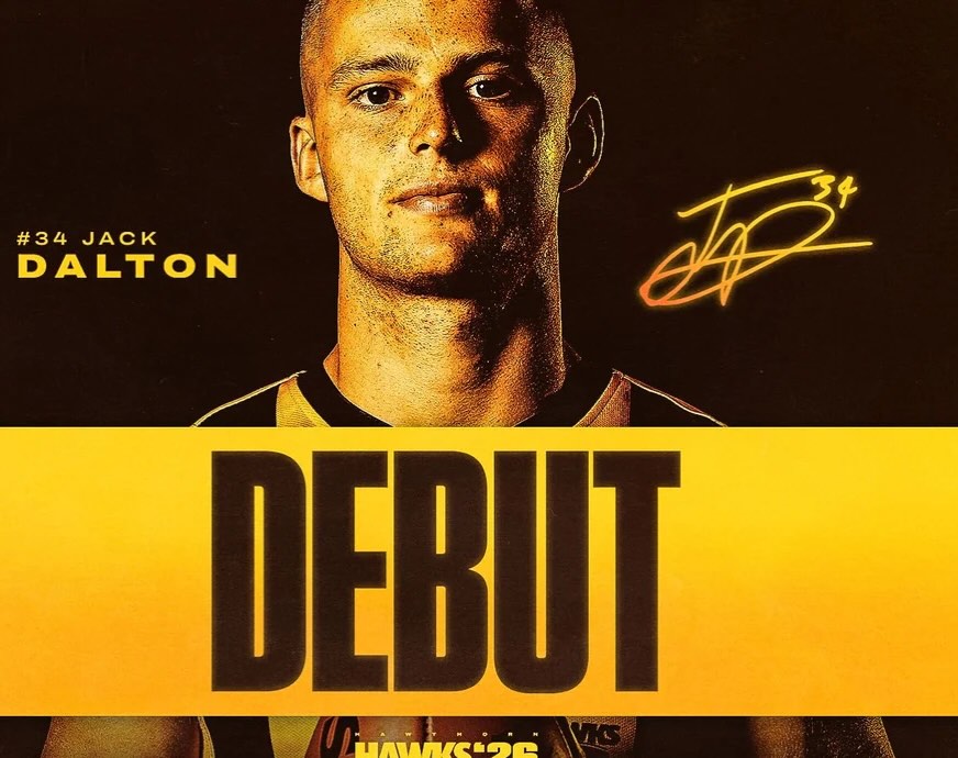 Congratulations to ex-Knights player Jack Dalton on his AFL debut game for @hawthornfc today. Not only did Jack play for the knights from U8s but he was a part of our U15 coaching team last season. Good luck today. We can’t wait to see you shine!!!
#goknights #eastmalvernknights #onceaknightalwaysaknight