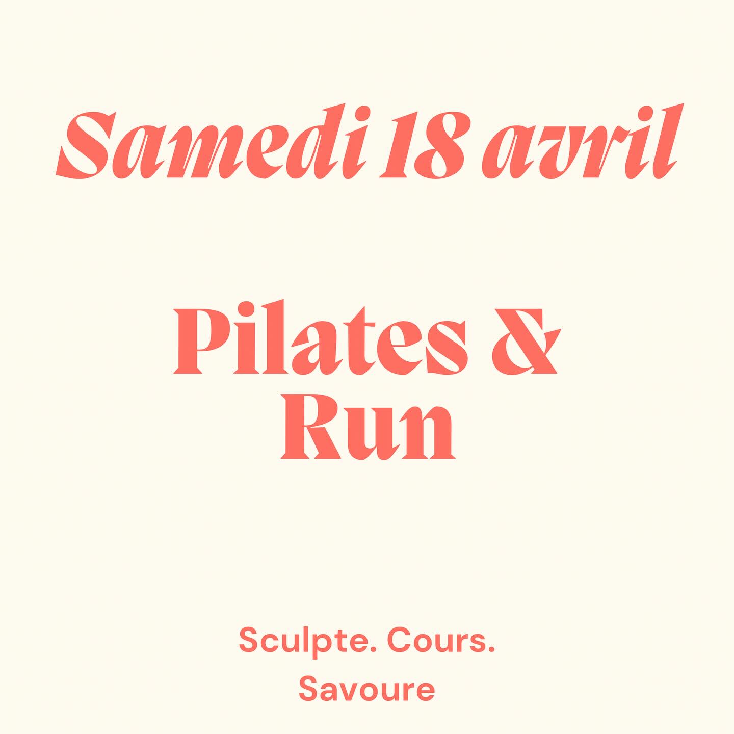 EXPÉRIENCE DU MOIS D’AVRIL
C’est le printemps ☀️🌸
Alors on mixe le Pilates avec une activité extérieure
Prends tes baskets et ta bonne humeur puis rejoins nous pour cette matinée sportive 🤍
Toutes les infos sur le post et sur le site internet
💌écris nous si tu as des questions