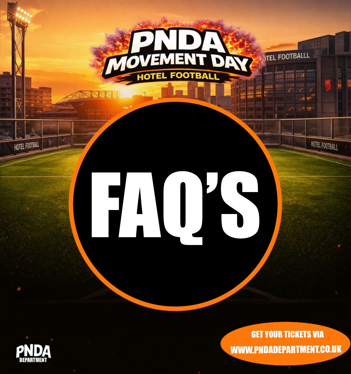 PNDA Movement Day is almost here! 🐼🔥
We’re taking over Hotel Football’s rooftop pitch for an afternoon of pure energy, fun and unforgettable moments✨
This is not your average sports day! We’ve got everything from sack races to kids vs adults tug of war and a visit from a special guest🐼🏅
9TH MAY | 12PM-3PM🗓️
HOTEL FOOTBALL
From £20 (second child half price)⏳
BOOK NOW🎟️
WWW.PNDADEPARTMENT.CO.UK
#PNDADepartment #creativeworkshops