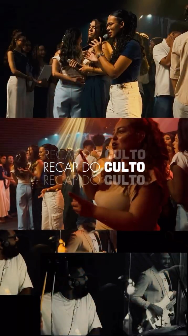 Mais um pouquinho do que rolou na nossa cantata de Páscoa! Conta pra gente, você estava lá?