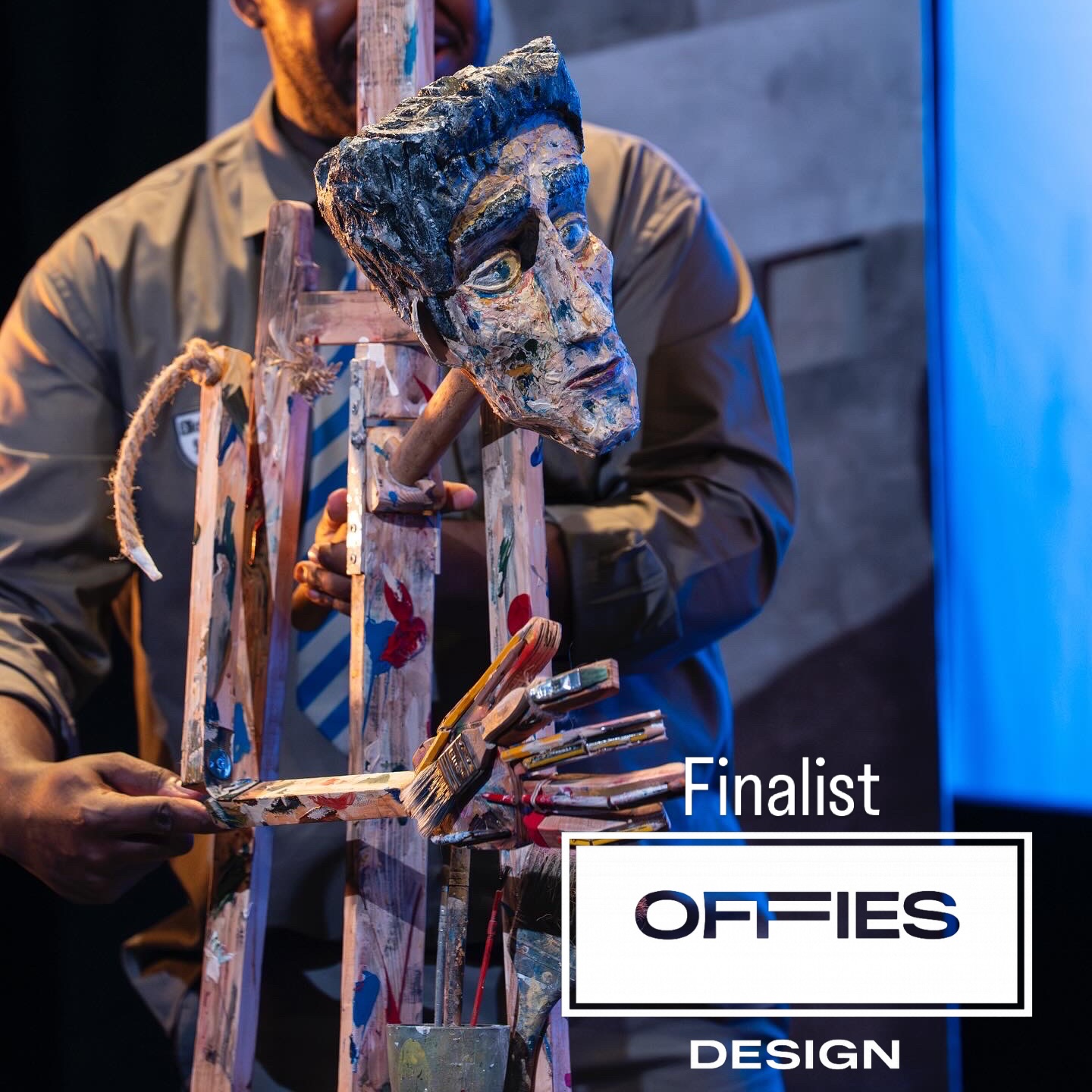We are thrilled that ‘Overheard in a Towerblock’ has been nominated as a finalist in the Design category for the OFFIES @offwestendcom Awards. Co-designed by @buddyollie and @danryansouthwell and put together by an amazing team of creatives - congratulations and good luck for the award ceremony on Monday 30 March.
Written by @josephcoelhoauthor
Directed by Samantha Lane
Directing Assistant Katherine Haw
Designed by @buddyollie & Dan Southwell
Lighting Design by Sherry Coenen
Associate Lighting Designer Ariane Nixon
Music Composed & Sound Designed by @ianoakleypiano
Stage Managed by @alexbradford_sm
Performed by @_elliottb and @el_clarkeo
Puppetry Trainee & Shadow Puppets – @gisela.mulindwa
Photography 📸 @elliekurttzphoto
Puppet Design Assistance from Gisela Mulindwa, @llllika , @mcrofton , @ash.appadu, @naomioppenheim and @easy.peeler.costume, @sashamorant1
#puppetry #puppets #theatre #theatredesign