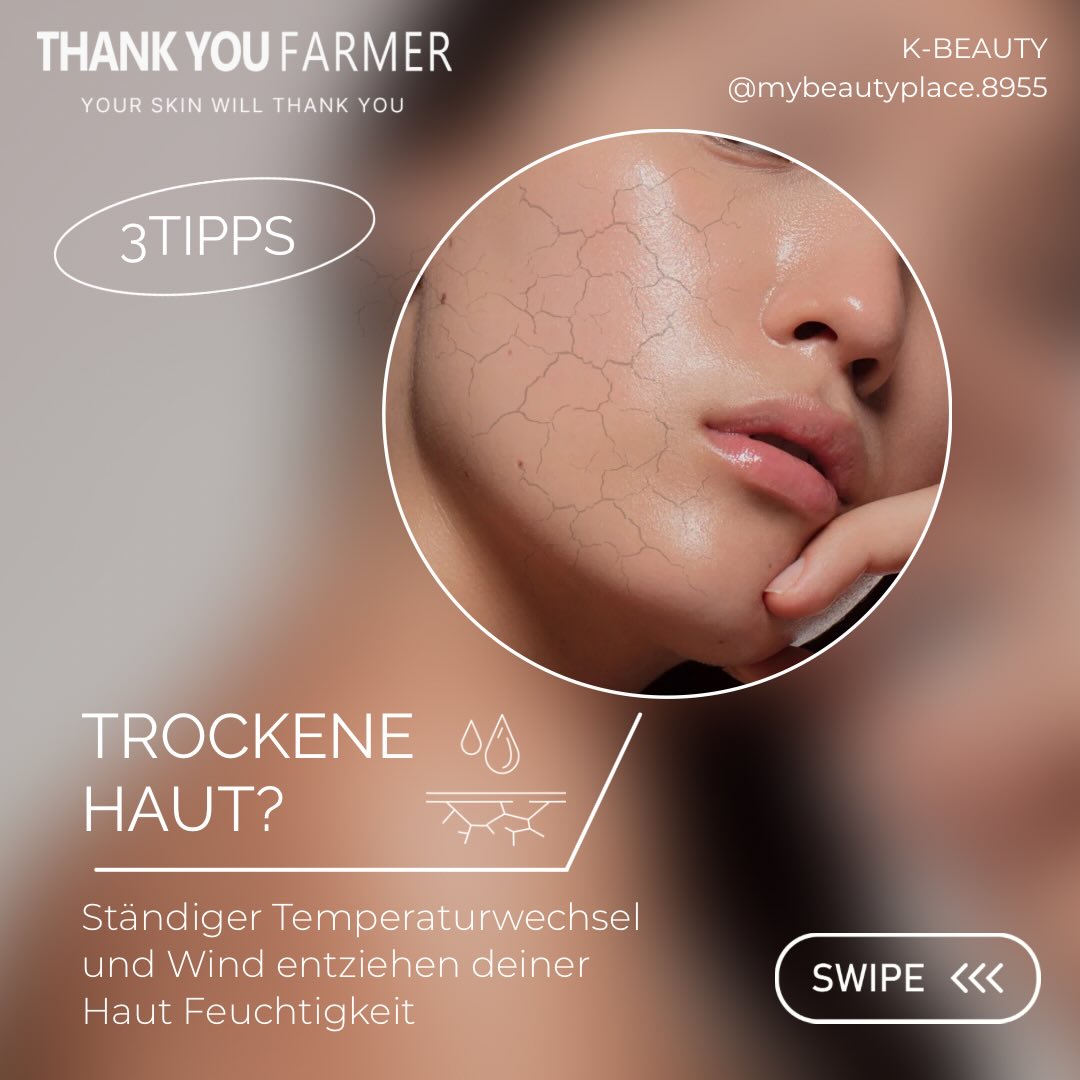 ~
April, April der macht, was er will 🌦️ ☔️ 😬 und die Haut manchmal auch.
Spürst du durch das wechselhafte Wetter auch, dass deine Haut gerade trockener und sensibler ist?
➡️ Hier sind 3 einfache Tipps für eine extra Portion Feuchtigkeit.💧💆🏻♀️✨
