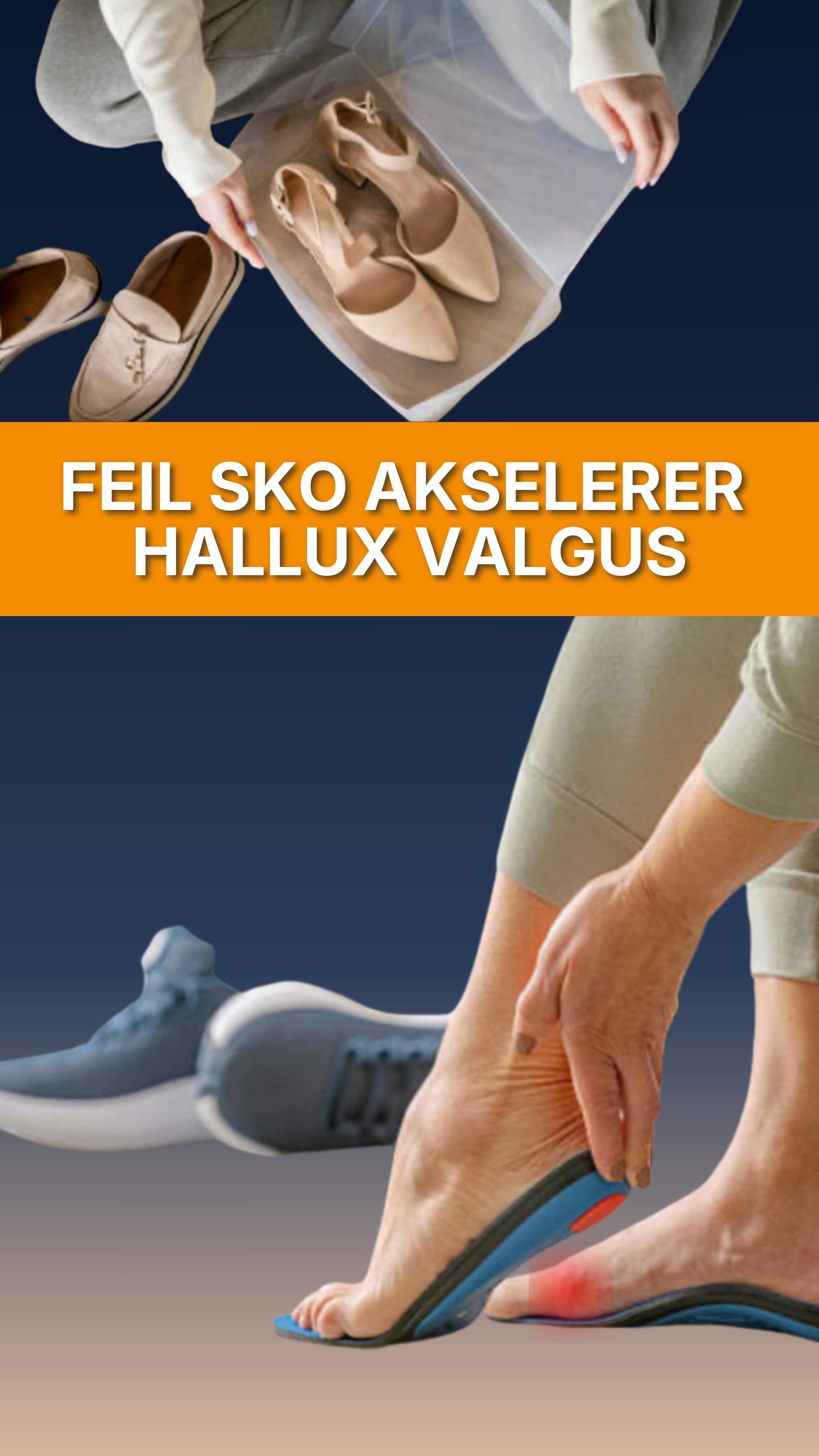 Genetikk spiller størst rolle, men feil sko akselerer prosessen. 🦶⚠️
#halluxvalgus #fothelse