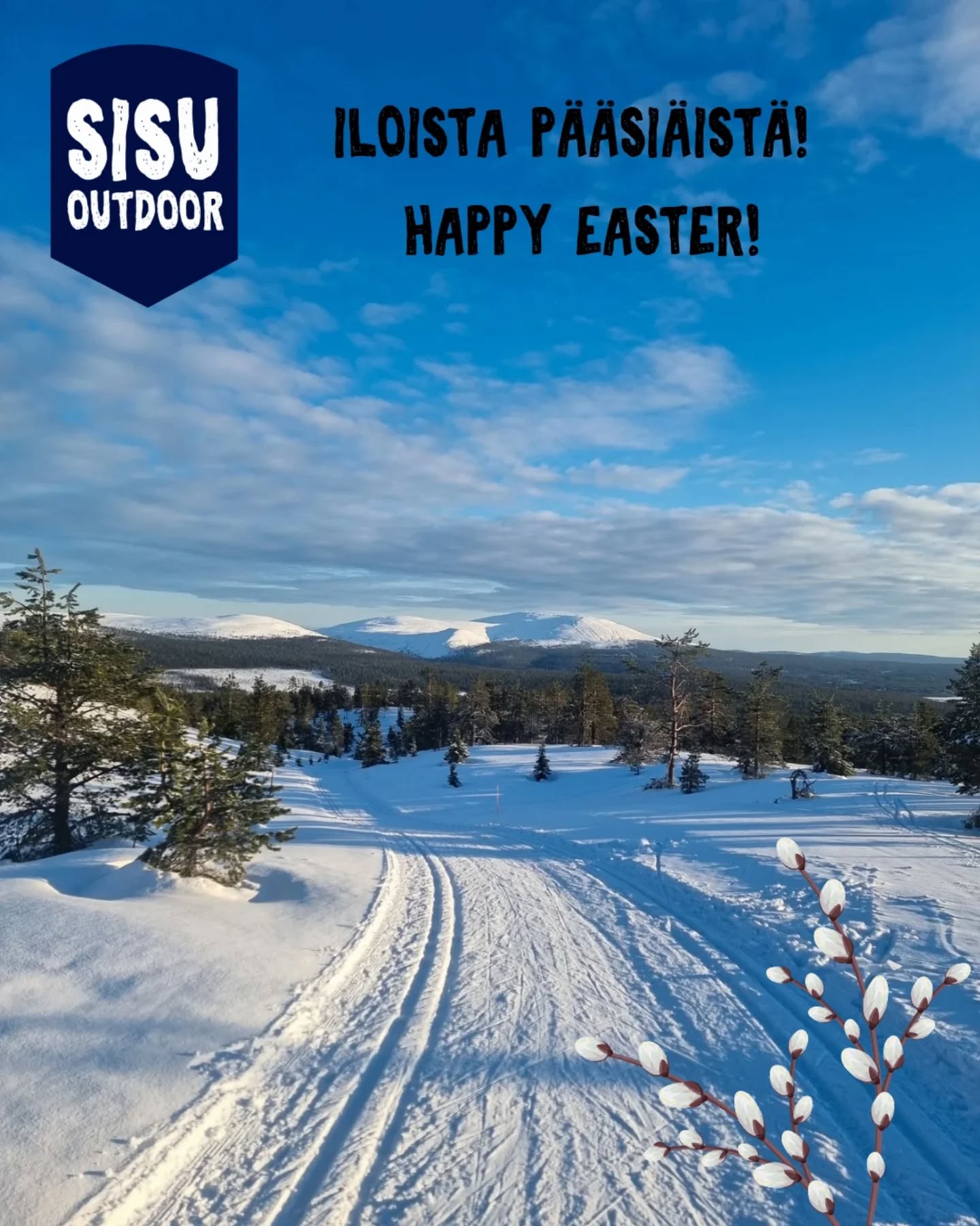 Iloista pääsiäistä! 🐣☀️
Kevätaurinko lämmittää ja lunta riittää laduilla! Nappaa välineet Sisulta ja tule nauttimaan kevään parhaista ulkoilukeleistä 😎
Olemme avoinna joka päivä - tervetuloa!
/
Happy Easter! 🐣☀️
The sun is shining and there’s still plenty of snow on the trails! Get your gear from Sisu and come enjoy the best outdoor activities of the spring 😎
We are open daily - welcome!
#sisuoutdoor #pääsiäinen #easter #spring #visitylläs