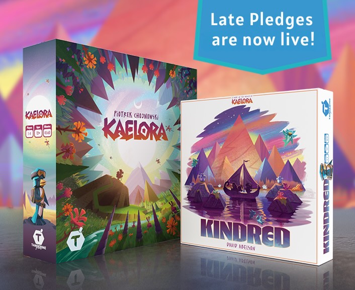 Miss the campaign? Don’t worry. Late pledges for Kaelora and Kindred are now live! Link in bio. 🏝️