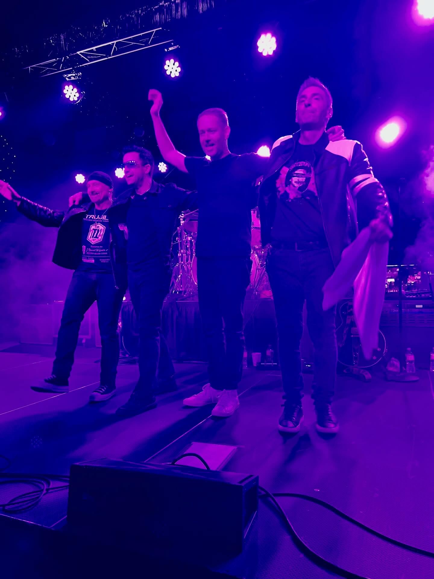 We had a fantastic show at Agua Caliente in Cathedral City (Palm Springs), California last night, and would like to thank everyone who and out to see & hear us.
The sound, stage and lighting was amazing, and the crew was an absolute breeze to work with! Thank you!
We hope to be back in the desert again very soon. If in the meantime you have a corporate or private event and want L.A.vation to perform for that, then make sure to contact us, because we’d love to do it! 😊
📷 Lisa Sloan & Jorgen Ingmar
-
#u2 #u2tribute #u2tributeband #u2lavation #aguacalientecasino