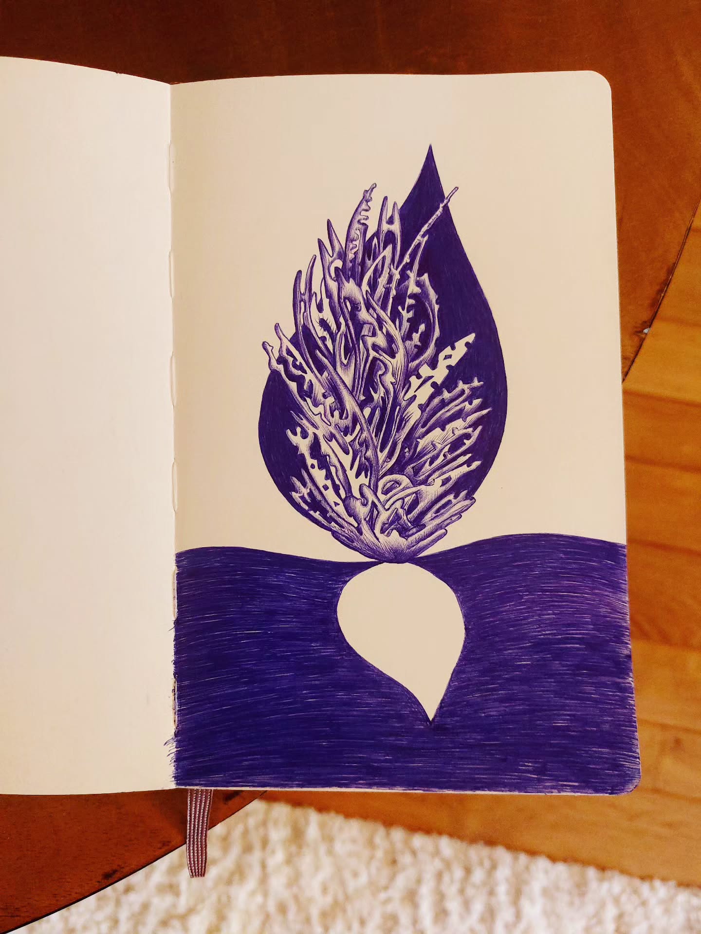 🌱💫
Wisdom plant °21
A5, Bic pen, Moleskine drawing book.
From my Wisdom plants series
♧
#bicpen
#workonpaper
#art