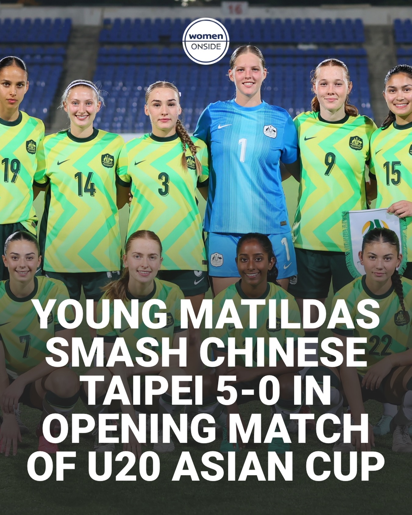 Australia setting the tone early 🔥