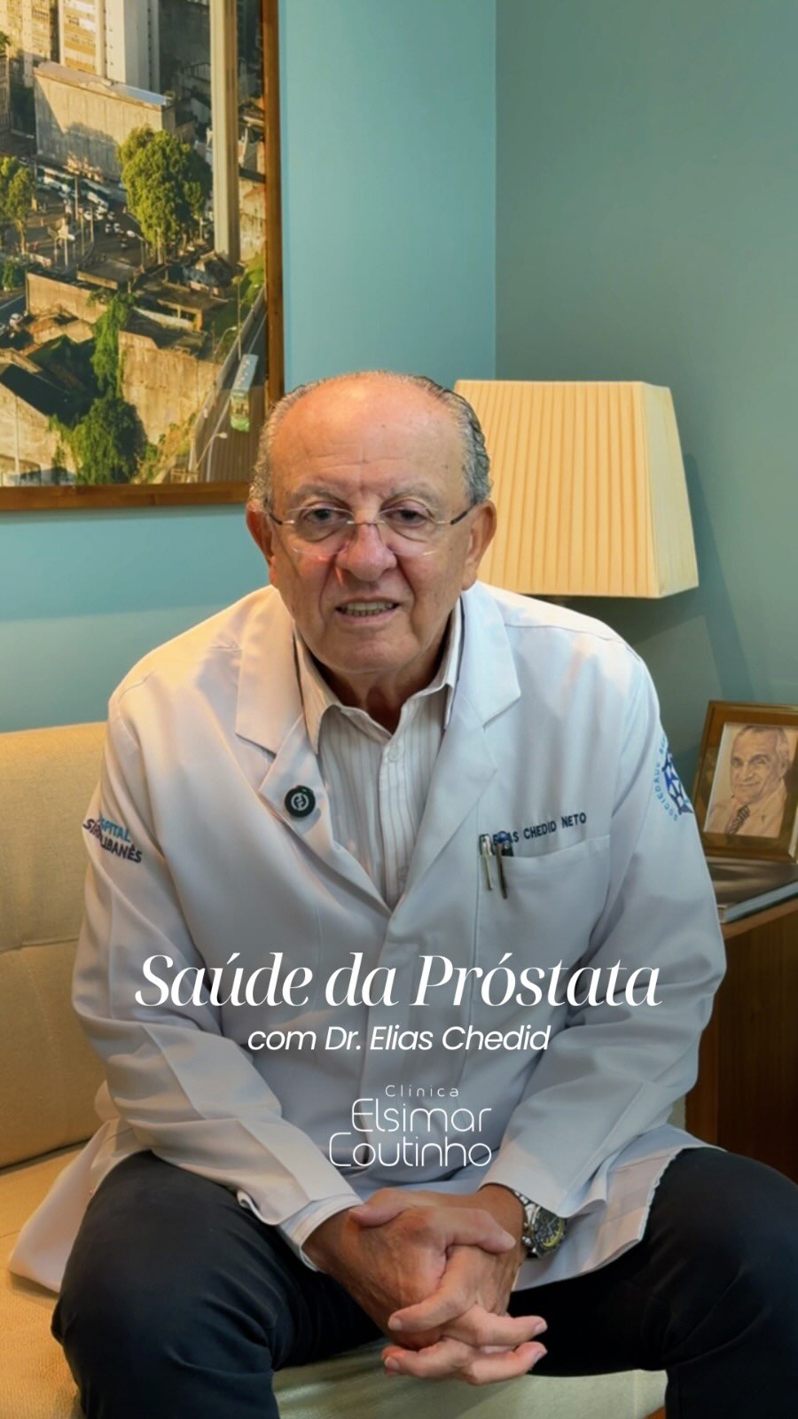 A partir dos 40 anos, é necessário cuidar da saúde da próstata.
O Dr. Elias Chedid destaca a importância da prevenção na saúde prostática.
Cuidar da sua saúde é a nossa prioridade.
Agende uma avaliação!
#SaúdeDaPróstata #SaúdeMasculina #Urologia #ClinicaElsimarCoutinho