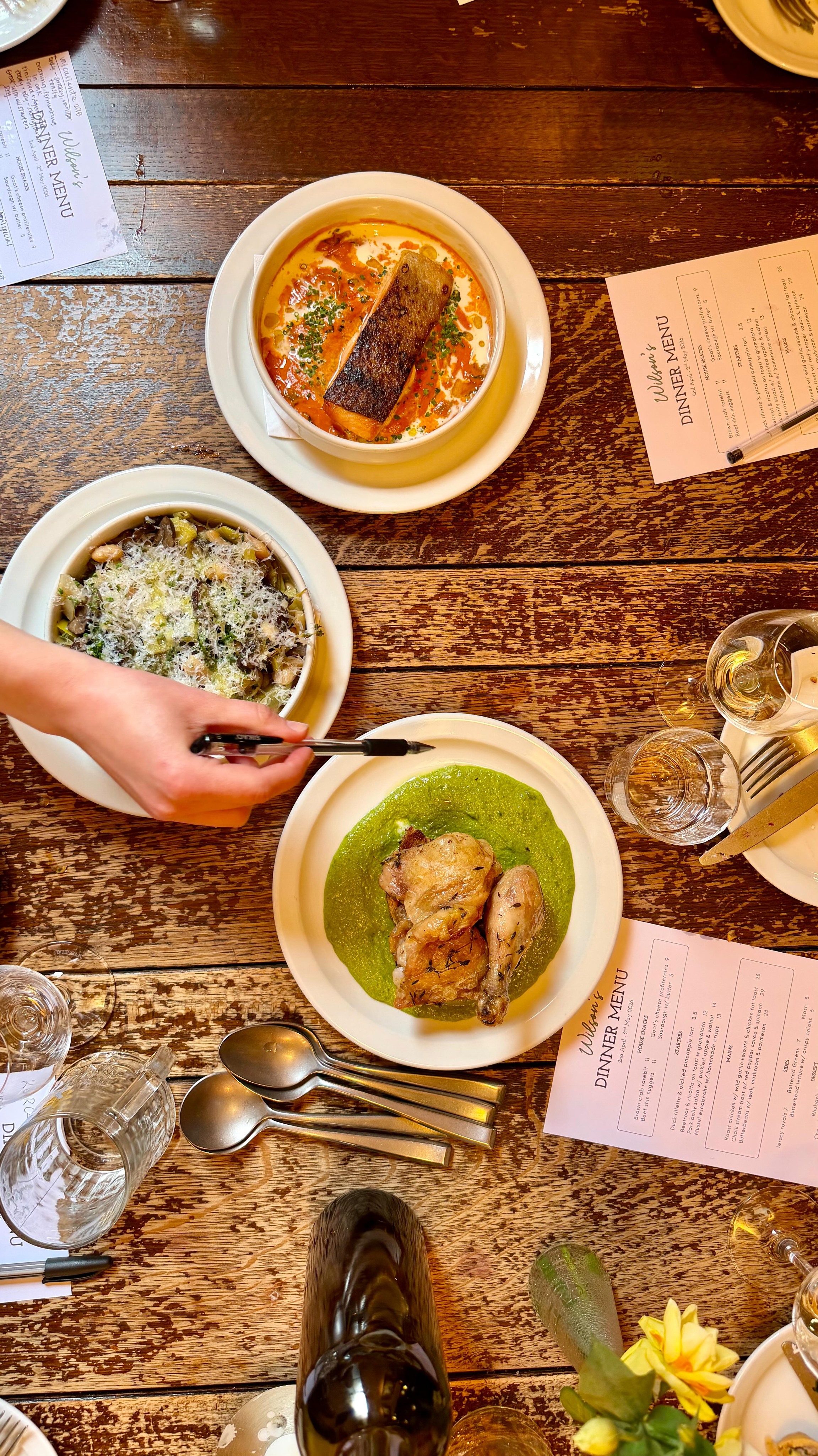 Cook off for the April menu…good times!