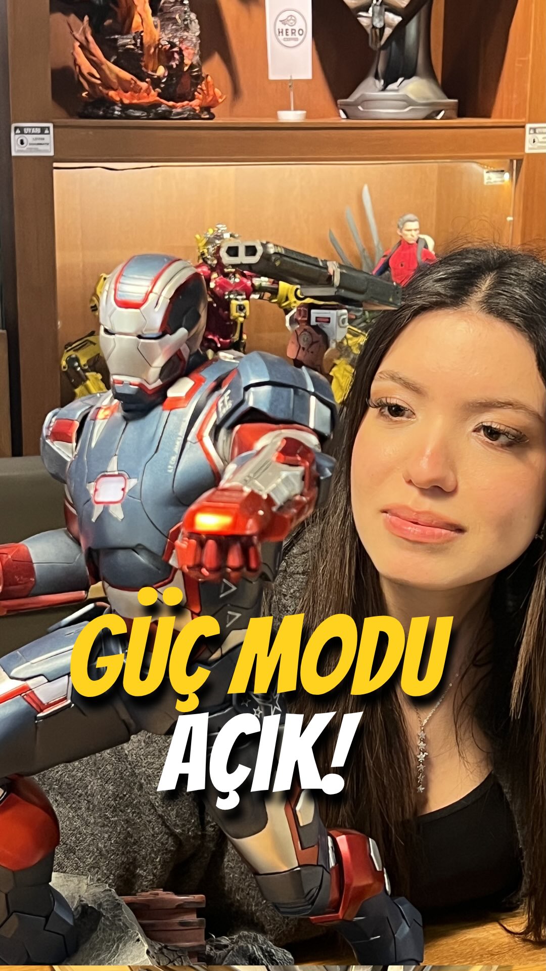 Bunlar oyuncak değil… koleksiyon 🔥
Her detayında emek, her parçada hikaye var.
Iron Man’in bu versiyonu sadece sergilenmez, yaşanır ⚡️
Hero Cafe’de yakından görmeden karar verme 😉
DM’den fiyat bilgisi alabilirsiniz. Hero Cafe’yi ziyaret edip ürünü yakından inceleyebilirsiniz.
#ironman #koleksiyon #marvel #herocafe #actionfigure