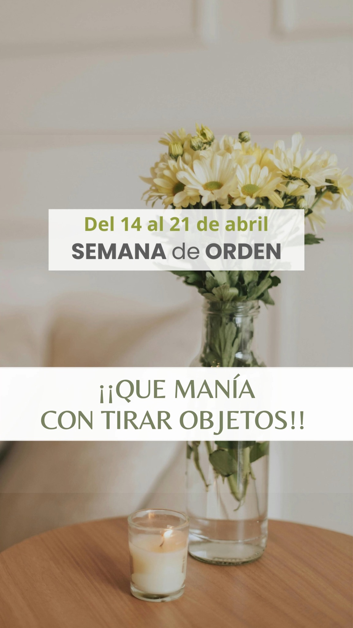 Tirar! ¡Tirar! ¡Tirar! ¡Qué manía con tirar!
Si yo quiero desprenderme de todos esos objetos que no uso, pero mi instinto o esencia de persona responsable y no derrochona, y que valora lo que le cuestan las cosas me dice:
"Guárdalo, guárdalo que te puede servir luego para usarlo más adelante" 🤔
¡¿ Cómo tirarlo con lo que costó ?! 🤔
¿Cuánto dinero 💸 pagaste por esos objetos que hoy te pesan?
¿Miles de euros o dólares?🤔
Por qué lo compraste.
¿Cuál era la función que tenía en el momento de la compra? 🤔
¿Por qué decidiste comprarlo? 🤔
Y ahora en cambio...
¿Qué utilidad tiene y qué precio estás pagando porque esté ahí? 🤔
¿Que te desborde la sensación de caos? ¿La ansiedad que te genera todo ese ruido visual? ¿Las discusiones en casa? ¿El sentimiento de culpa y vergüenza? Ya hace tiempo que no puedes invitar en casa.🤯
Eso es lo que te entregan ahora esos miles de euros de los que te cuesta desprenderte.🤯
¿No pagarías esos miles de euros ahora por escapar de ahí? 🚀
¿Y si hubiera un modo fácil? Y no se trata de tirar 🎯.
Soy Elena Martínez, creadora de TRES INTERIORES
Todas las personas a las que he ayudado ✨ a salir del desorden y la acumulación de objetos 📦 para siempre, han podido integrar esto y acabar con su dificultad para elegir de qué SI desean rodearse ahora, no desde el esfuerzo y el dolor de realizarlo sacrificando objetos que han de salir, sino de forma fluída y natural porque se han permitido identificar y romper los bloqueos que hasta entonces se lo impedían👏 .
Si estás decidida a salir del bucle de desorden y acumulación que te persigue, no has de perderte la próxima SEMANA de ORDEN que estoy organizando porque será tu única opción para identificar qué te mantiene bloqueada en el desorden y la acumulación de objetos📦y cómo podrás salir de ahí para siempre, 🚀escribe en comentarios la palabra “QUIERO” y te escribo por privado para darte acceso🌈n #VivirSinDesorden #PsicologíaDelOrden #CreenciasQueAtrasan #CambioDeMirada #BloqueosYDesorden #MenteOrdenadaVidaOrdenada #OrdenYBienestar #MujeresQueTransforman #ReinventaTuVida #AdiósAcumulación #ViviendoLigera #CrecimientoPersonalMujer