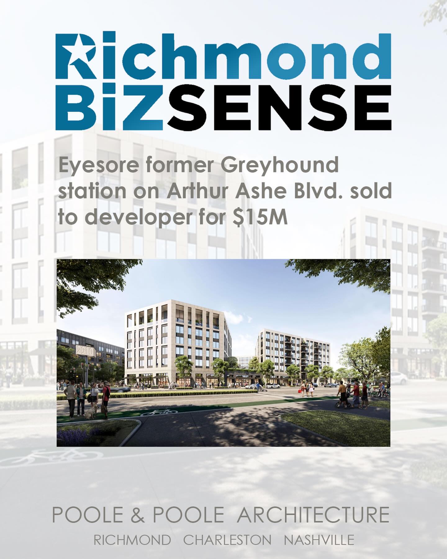 Excited to see new life coming to the former Greyhound station across from CarMax Field! This project is about more than redevelopment; it’s an opportunity to transform an underutilized site into a vibrant, walkable, mixed-use destination that connects with the growing energy of the Diamond District corridor.
Read all about it in this weeks Bizsense article.
#Architecture #UrbanDesign #RichmondVA
https://richmondbizsense.com/2026/04/07/developer-pays-15m-for-former-greyhound-station-on-arthur-ashe-blvd/