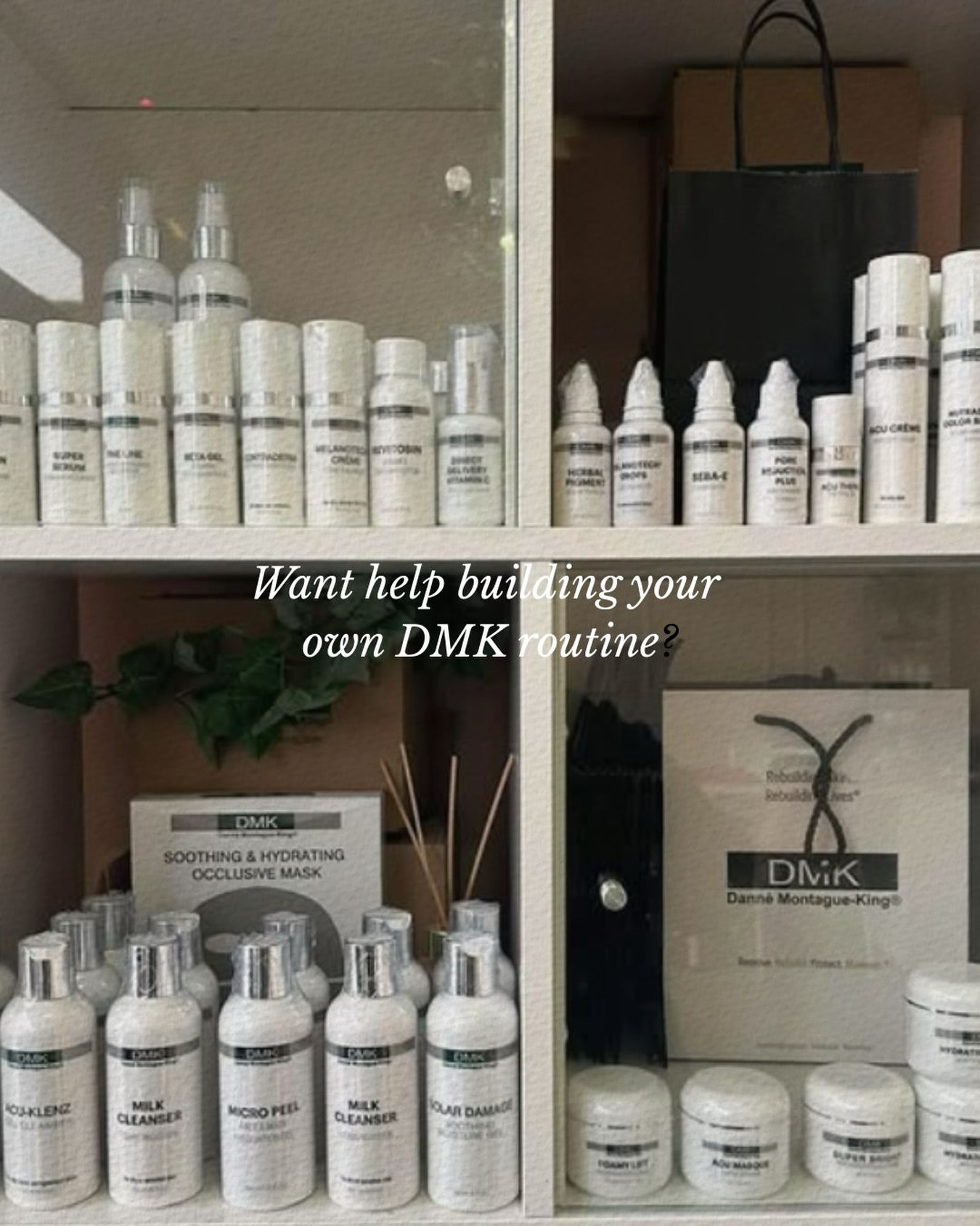 Want help building your own DMK routine?
Your skin isn’t one-size-fits-all—so your routine shouldn’t be either. Let’s create a plan tailored to your skin’s needs, goals, and long-term health. Real results start with the right approach. ✨
DM me to get started 🤍