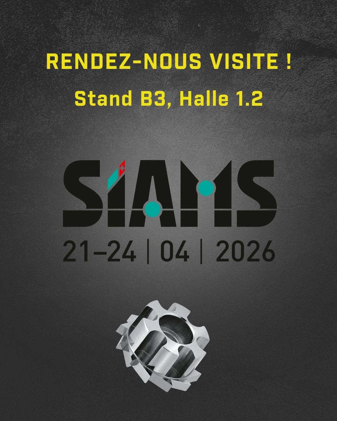 Tavadec se réjouit de vous retrouver au SIAMS du 21 au 24 avril à Moutier !
Rendez-vous sur notre stand B3 – halle 1.2 pour venir échanger avec notre équipe 😎
#tavadecsa #microtechnique #siams2026