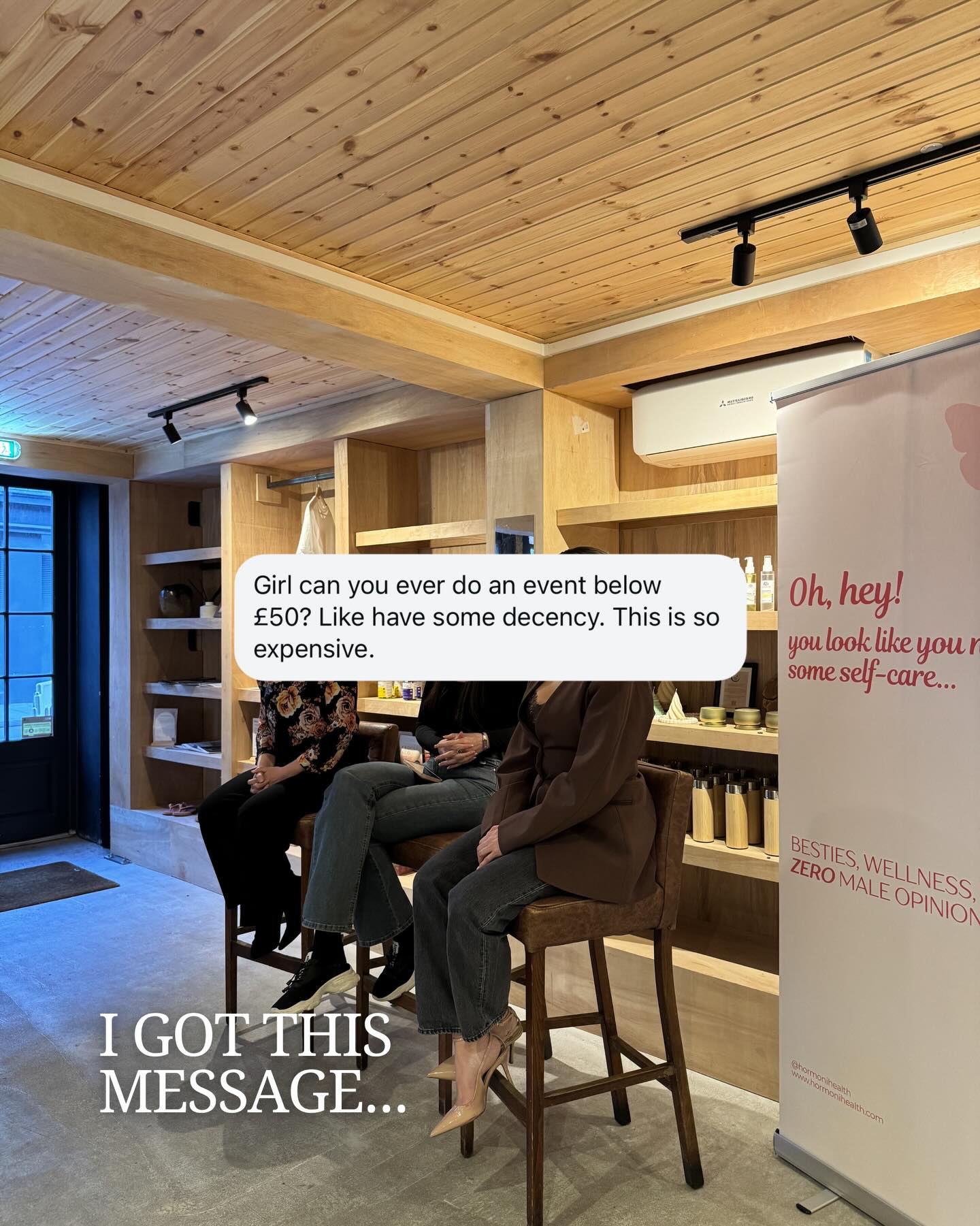 People see a price.
They don’t see what it takes to create something that actually feels different.
Weeks of planning.
Thousands in upfront costs.
Energy, coordination, pressure to make sure every single person walks in and feels welcome, safe, and inspired.
All while building a clinic, a brand, and something much bigger behind the scenes.
This was never about throwing “just another event.”
It’s about creating a space where women finally understand their bodies - and realise they’re not alone in what they’re going through.
And to the girls who book, show up, support, and trust me with this…
thank you.
You’re the reason this exists.
You’re the reason I keep doing it.
And you’re the reason it keeps getting better every single time.
I see you, I appreciate you, and I’m building this for you 🤍