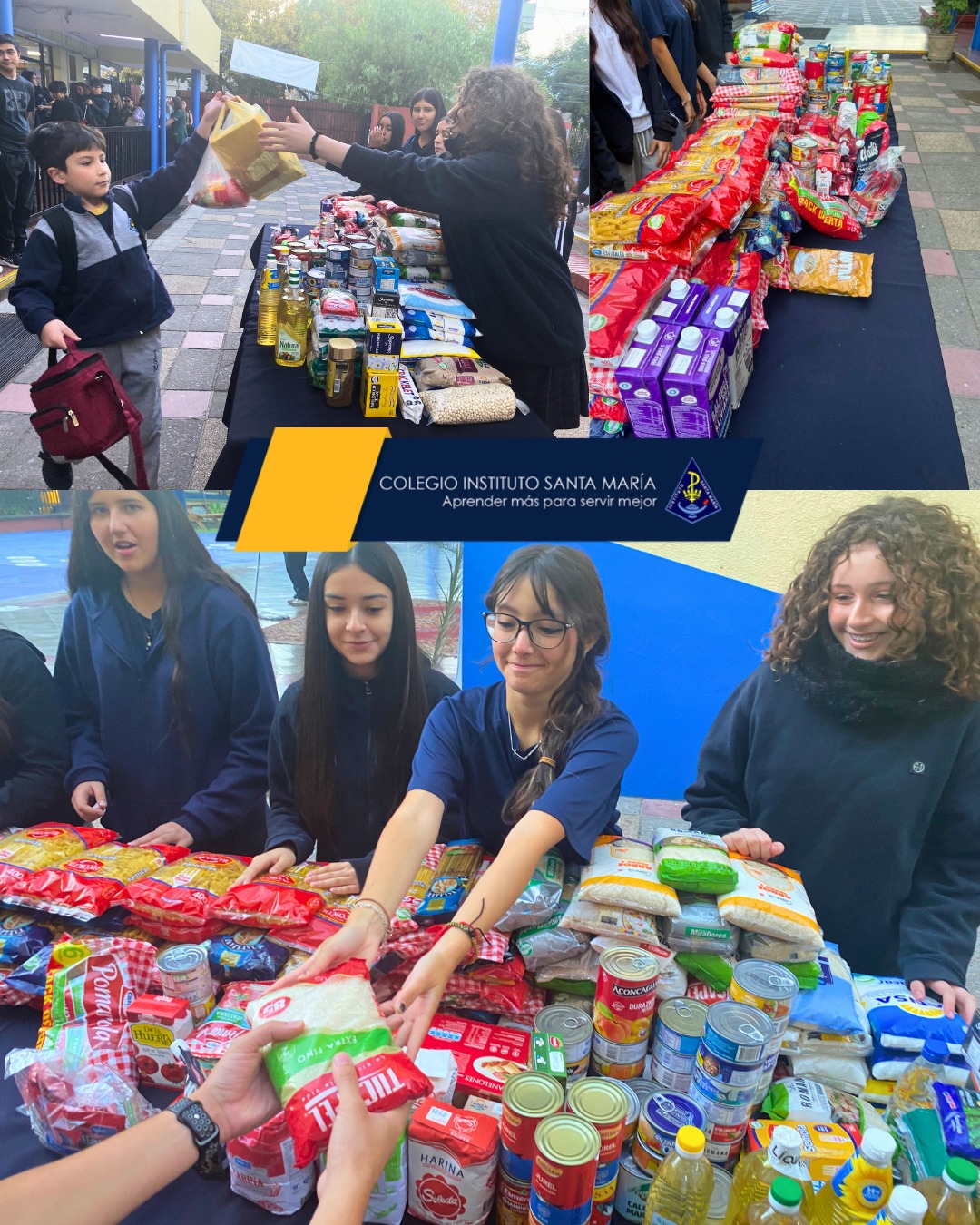 ❤ ¡Gracias por hacer posible una Semana Santa solidaria! ❤
Queremos expresar nuestro agradecimiento a todas las familias de nuestra comunidad que se sumaron a la Campaña Solidaria de Alimentos No Perecibles. Su generosidad permitirá llevar alivio y esperanza a quienes más lo necesitan en esta Pascua.
Un reconocimiento especial a nuestras voluntarias, quienes con gran dedicación colaboraron en la recepción y organización de cada aporte. 🤲✨
También queremos destacar con orgullo a los más pequeños de nuestro colegio; su alegría al entregar sus donaciones nos enseña que no hay gesto pequeño cuando se hace con amor. ¡Gracias por ser el corazón de nuestra misión! 💙💛
#SolidaridadISM #SemanaSanta #ComunidadUnida #MaryWard #EspírituSolidario #Santiago #ComunidadISM
@red.educacion.amerindia @reddecolegioscjch @cgpa_ism_santiago @ceisma.ism