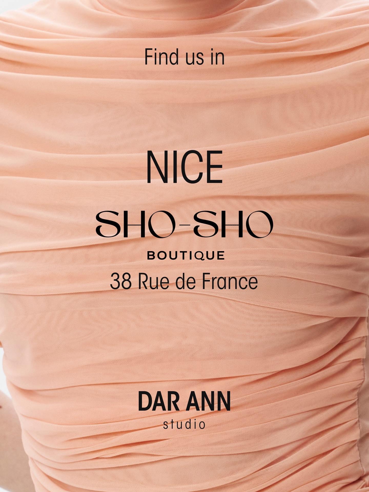 📍🇫🇷 Bonjour, French Riviera
DAR ANN Studio has officially arrived in Nice. Find us at the @sho.shoboutique.fr ✨