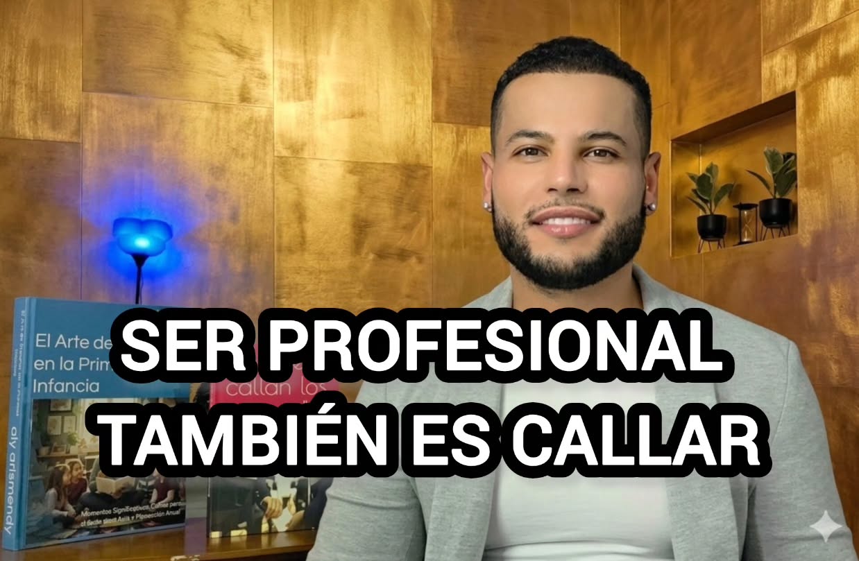 SER PROFESIONAL TAMBIEN ES CALLAR, Example of intentional teaching in early childhood.
More on YouTube: Aly Arismendy | alyarismendy.com | Books on Amazon: Aly Arismendy
#AlyArismendy #EarlyChildhoodEducation #TeacherTips #LearningThroughPlay #Preschool