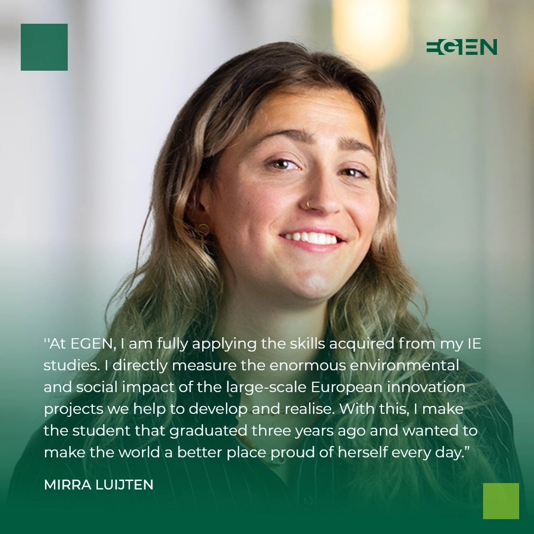 IE Alumni Success Stories: Propel Green Innovation with EGEN! 🌱
Are you ready to make an impact? Our partner EGEN is always looking for people who are as motivated as they are to accelerate green innovation. These alumni are already working for EGEN and are eager to share their experiences.
EGEN will also be attending our career event in May. Feel free the hop by! Already curious about their career opportunities? Check out the website: www.egen.green
Together for a better world. 🌎
#Impact #Sustainability #GreenInnovation #consultant #JobOpportunity