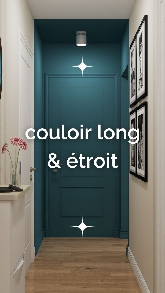 ❌ Effet tunnel, impression de longueur, un espace qu’on ne sait pas trop comment aménager.
Pourtant, avec quelques ajustements, ça change tout.
Ici, j’ai simplement découpé l’espace en 3 parties :
✔️ une entrée plus accueillante,
✔️ un centre plus léger pour laisser respirer,
✔️ et un fond travaillé avec la couleur pour casser la longueur.
Et là, le regard ne file plus jusqu’au bout.
Le couloir devient plus agréable, plus vivant ✅
💡 Astuce pour le sol : pose les lames de parquet (ou le carrelage) dans le sens de la largeur.
Ça casse la sensation de longueur et donne l’impression d’un couloir plus large.
Comme quoi, même un espace de passage peut vraiment avoir du caractère.
👉 Alors dis-moi, tu préfères quelle ambiance ?
💙 Bleu profond
💚 Vert doux
🧡 Terracotta chaleureux
Je suis curieuse de savoir ☺️
Enregistre pour y revenir plus tard.
.
.
.
#décorationintérieure #decocouloir #decoentree #couloir #entree