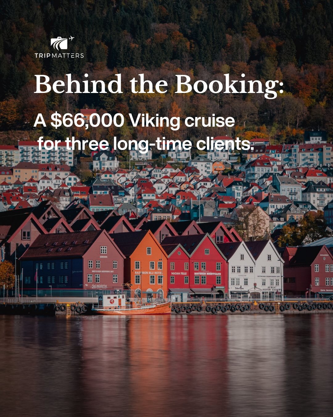 Behind the Booking: a $66,000 Viking cruise.
Our advisor Barbara Greenfield recently booked three long-time clients on the Viking Homelands itinerary aboard Viking Saturn, sailing from Bergen to Stockholm this June.
These clients have been traveling with Barbara since the 1980s, and it has been incredible to watch their travel evolve from quick getaways to thoughtful journeys focused on culture, history, and meaningful experiences.
Trips like this are exactly why many travelers are choosing Viking.
Contact Barbara to start planning your next journey. Link in bio.
#LuxuryTravel
#TravelAdvisor