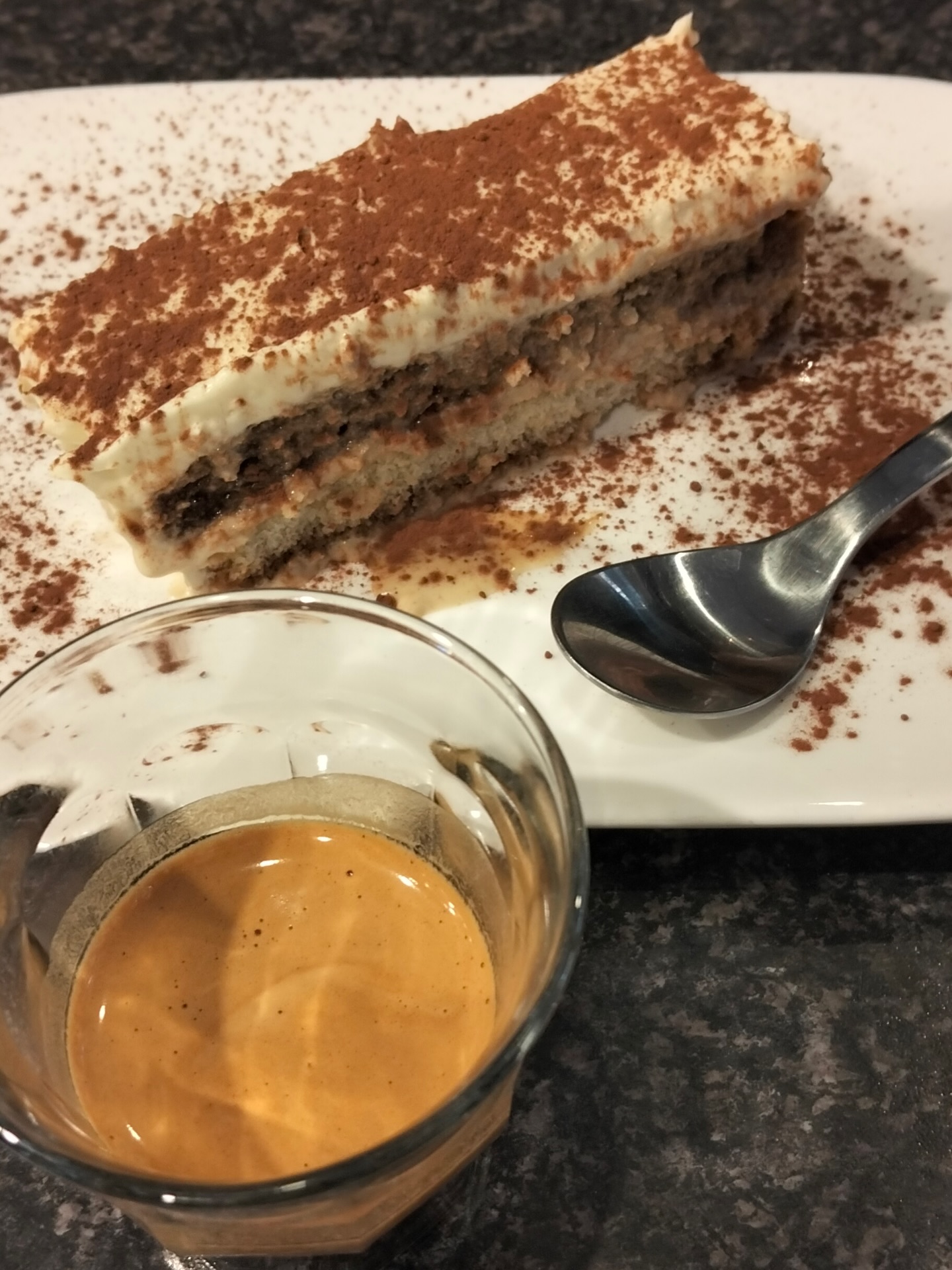 The elite duo. ☕️🍰 There’s no better way to end a meal (or start an afternoon) than with a perfect Espresso and a slice of Tiramisù !
We serve Borbone Coffee ☕ come and try it !!! Coffee at another level 🤌👍💯🇮🇹
#Espresso #Tiramisu #CoffeeLovers #DessertPorn #ItalianStyle