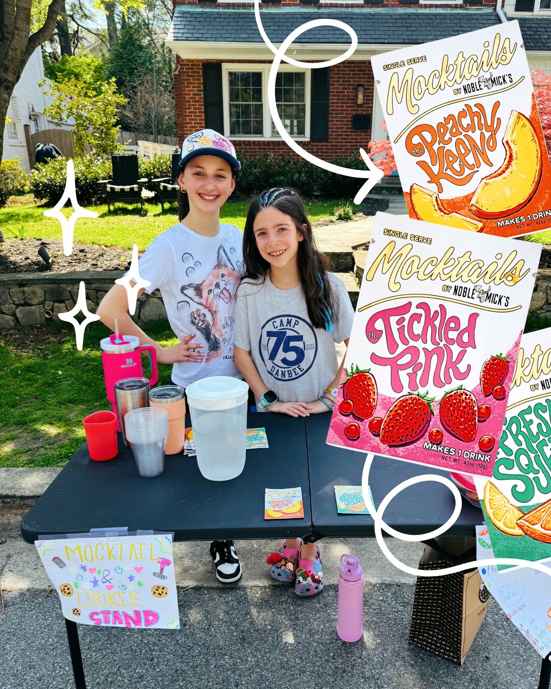 Our favorite little entrepreneurs had their own lemonade stand with a DabbleLab twist !! Our @noblemicks mocktails were a hit on this sunny day 😎
Be sure to stop by to get your own mocktail or cocktail mix packs from our retail section. #dabblelab
#shopsmallmd #bethesdamd