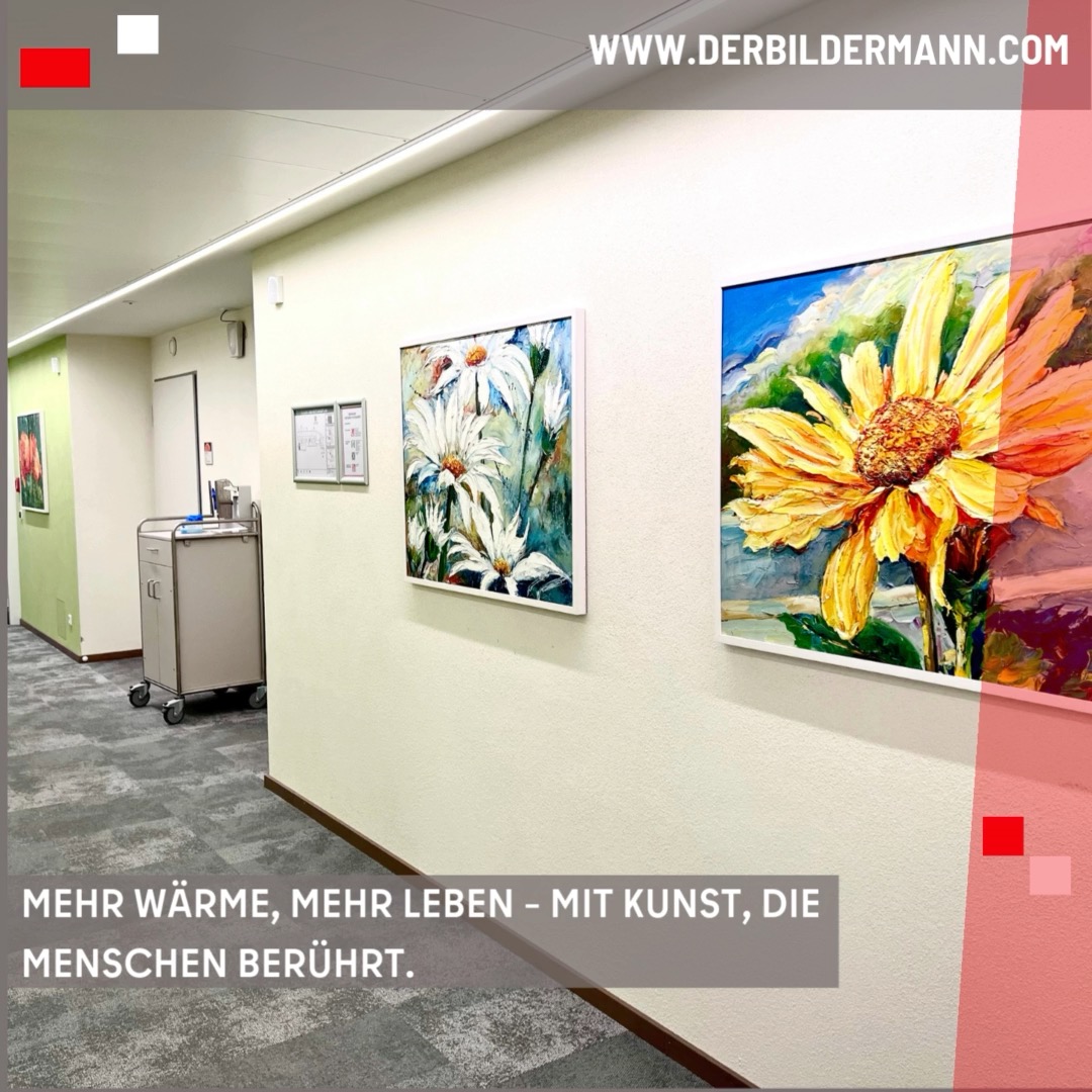 Ein Raum kann Leben ausstrahlen – wenn er mit Sinn für Ästhetik und Emotion gestaltet ist. Unsere Kunst bringt diese Lebendigkeit in Pflegeeinrichtungen.
we 🧡 nice places
.
Follow ➡️ me
.
📞 👈 🏃♂️🏃♀️⠀
.
#wecare #pflegeimmobilien #bestensumsorgt #PflegeGestalten #KunstFürSenioren #DesignMitHerz