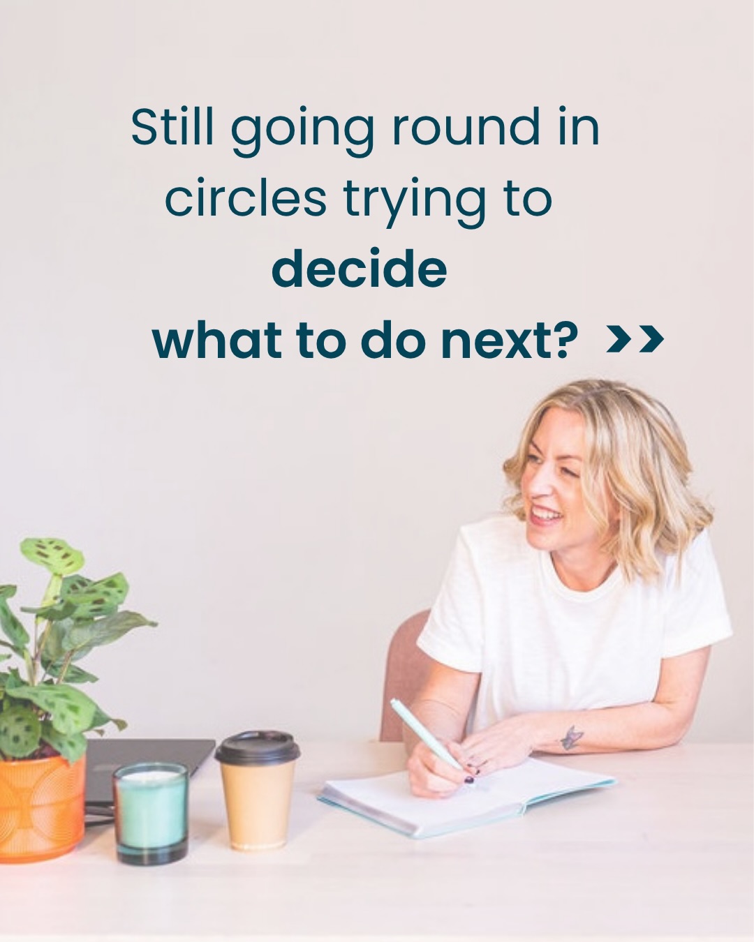 You’re not stuck because you need more time. You’re stuck because you don’t have clarity.
Most people don’t need more time.
They need a clear, focused conversation.
🌟 Would that help you get unstuck and move forward with a new idea?
You go round in circles, overthink, second guess yourself.
You wait for the ‘right’ moment that never quite arrives.
Meanwhile, the idea you want to move forward with just sits there.
This is exactly where I can help you. Not by telling you what to do, but by helping you hear your own thinking properly.
I’ll help you cut through the noise and actually land on something you can move forward with.
My 90-min strategy session is a focused, high-value session designed to create action in a short space of time.
It’s a fast, cost-effective way to access coaching for clarity and momentum without committing to months of sessions.
90 minutes to:
• get clear on what you want
• work through what’s holding you back
• make a decision (or feel confident in one)
• create simple, doable next steps
If something’s been sitting on your mind for a while, this is your way to get clear on your plan.
90-minute strategy session - £90
DM me STRATEGY or send me a message and we’ll figure out what’s best for you.
#makeithappen #lifecoaching #takeactiontoday #getunstuck