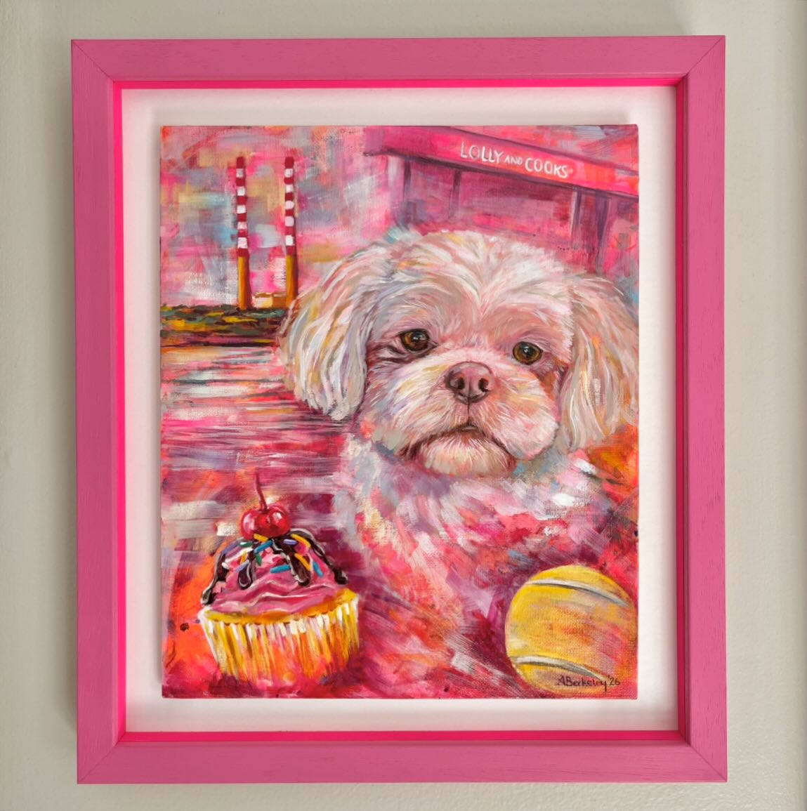 Not for the faint of heart - See my previous post to read the love @absolutely_patsy has for Ollie.
Reading the line “Ollie is back in the living room where he belongs, with his family”. The impact and comfort artwork has, never ceases to amaze me. So grateful to be doing what I adore most.
Shout out to @fox_dublin for framing this piece. The colours perfectly compliment the artwork!
#abstractart #expressiveartwork #irishartist