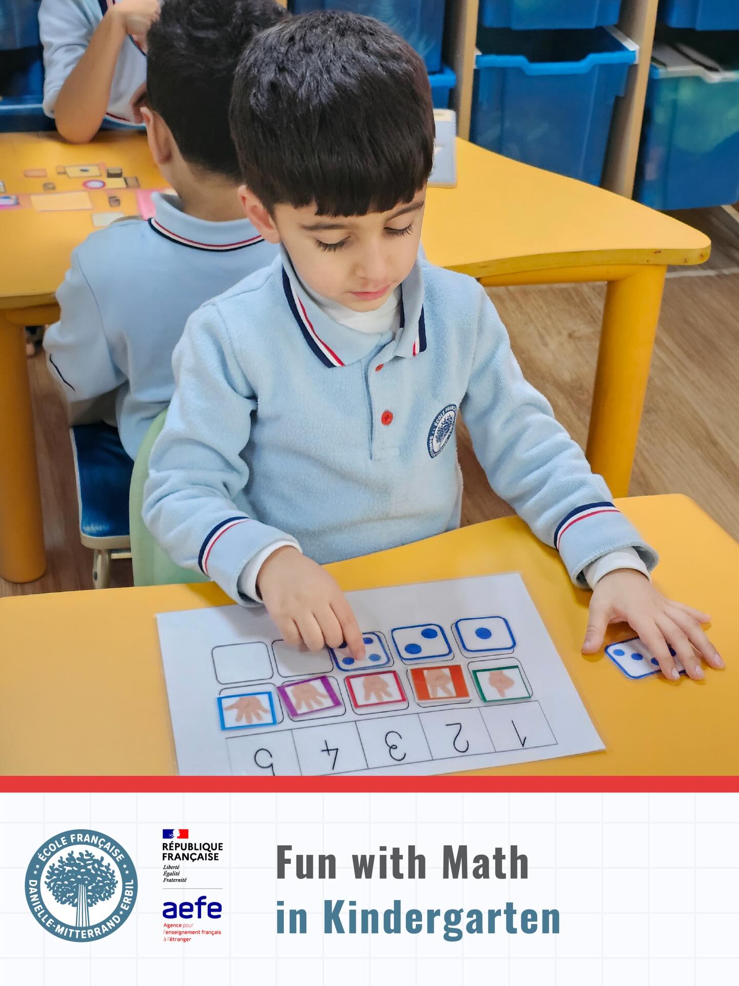 Fun with Math in Kindergarten.