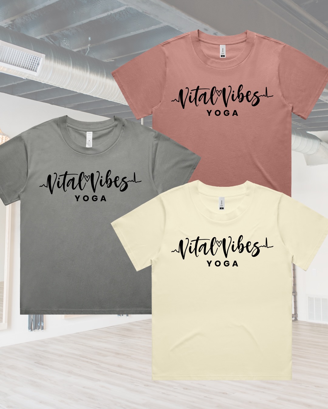 🧵 Merch store is live through May 2nd!! 🪡
Ladies this is your go to premium feel comfy tee. We all have the days when the only thing we want is something loose and cozy. This relaxed fit 100% cotton Martina T is perfect over your fave sports bra making it an essential layer for studio, gym, and all the errands between.
Swipe to see size chart.
Choose the size and color that works for you by ordering online @ vitalvibesyoga.bigcartel.com (link in bio).
dm us to pay with cashapp, venmo, or good old cash money
Women’s Martina Tee. Relaxed Fit. 100% combed cotton. Drop shoulder, casual drape, premium feel. Printed with eco friendly water based ink for a soft hand feel.
#yogawear #supportlocal #perrysburgohio #vitalvibes #printlocal @hiroprinthouse