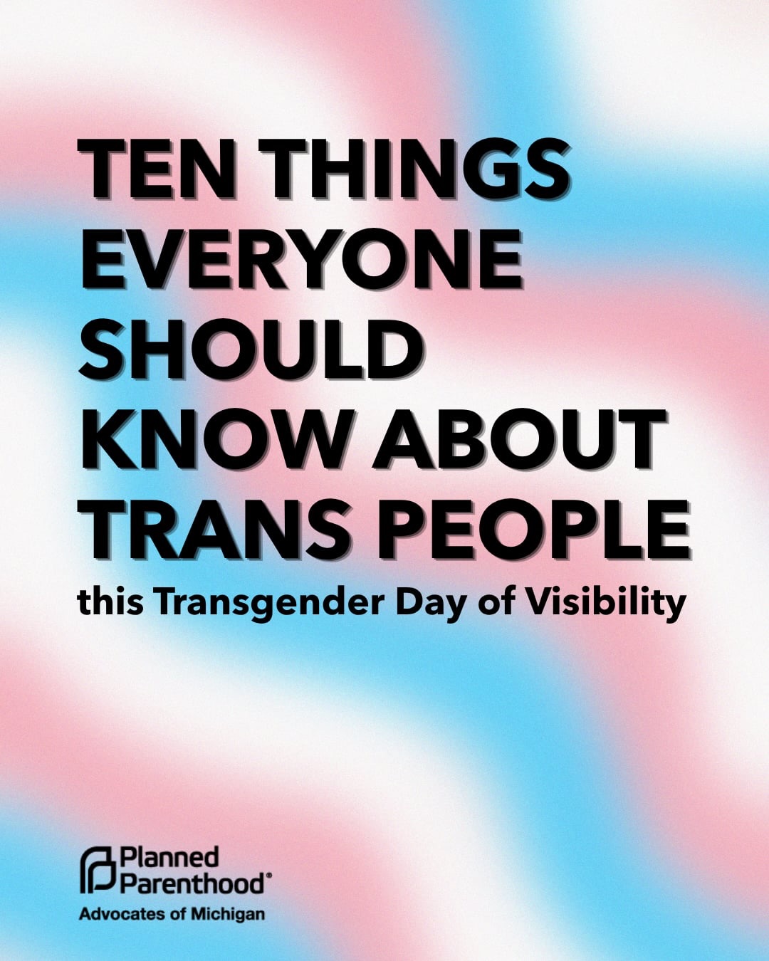 Happy Transgender Day of Visibility!
Trans, nonbinary, and gender-diverse people deserve safety, autonomy, and the freedom to live fully and joyfully exactly as they are.
This #TDOV, we see you, we celebrate you, and we remain committed to fighting for your access to care — no matter what. 🏳️⚧️🫶