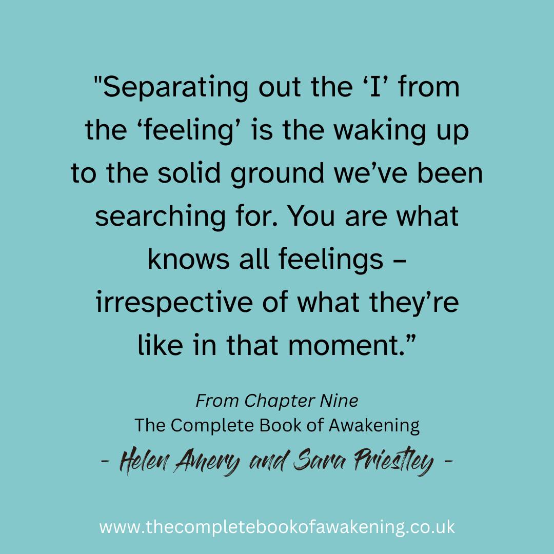 "Separating out the ‘I’ from the ‘feeling’
is the waking up to the solid ground we’ve been searching for.
You are what knows all feelings – irrespective of what they’re like in that moment."
The Complete Book of Awakening: Chapter Nine, Page 228
Available on Amazon.
Including Audible.
Or buy direct - link in bio.
#nondualbooks #noself #selfless #directpath #howtoawaken #rupertspira