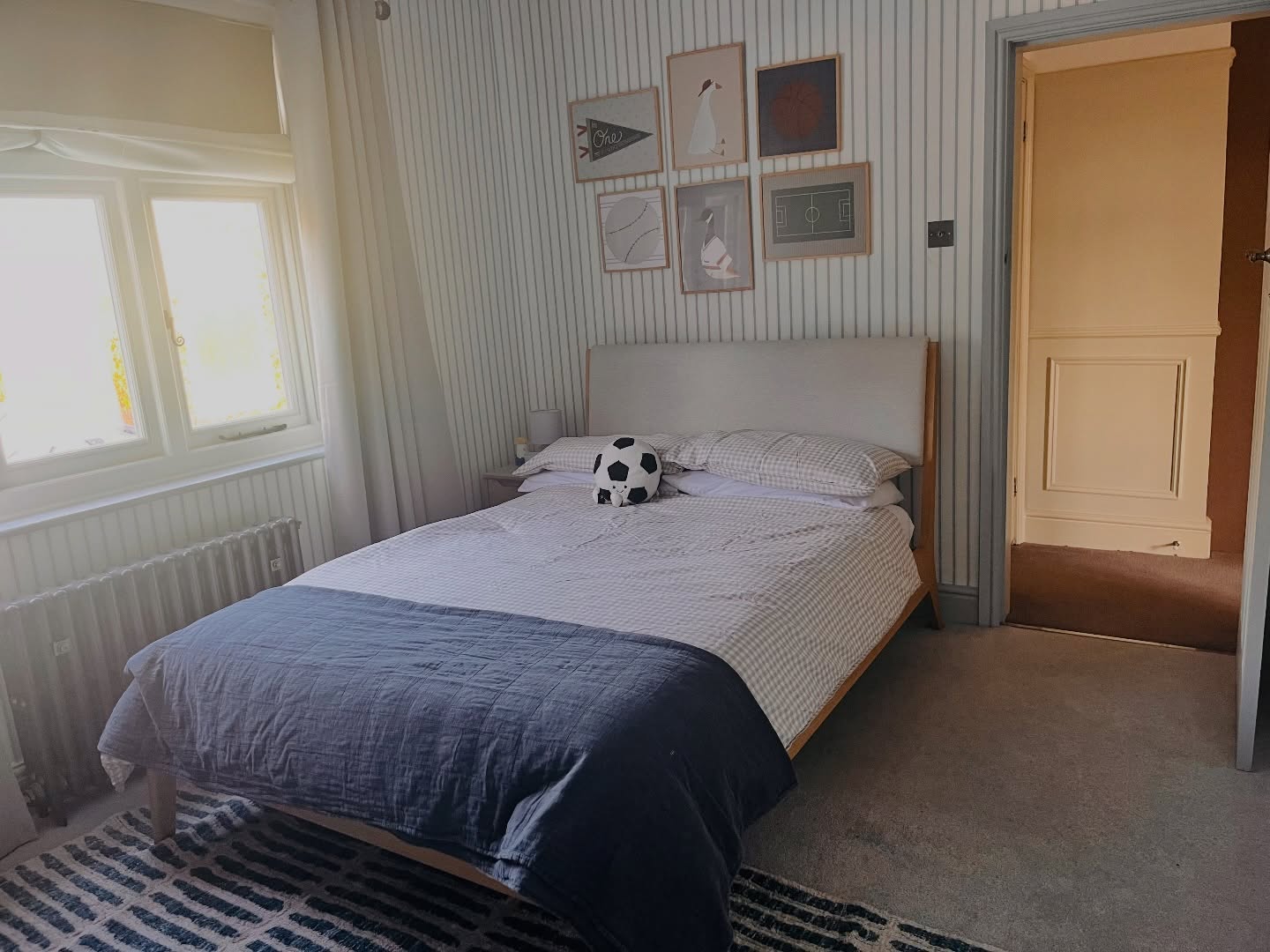 All about the decor ✨ Clients After shots…
A boys bedroom giving us all the feels with the wallpaper & painted woodwork doing all the talking!
I’ll let you in to a little design secret… feature walls are no longer cool. Every wall being papered is the way forward. So many of you are still so nervous to do this, but it really does make your spaces feel bigger.
Team this up with a bold paint colour on the skirting, door frames & back of door… & you’ve got a gorgeous backdrop to add lots of lovely furniture & accessories!
Such a lovely design that our client has used as a guide to complete her son’s bedroom 💙 Swipe to see Elysia’s designs.
Looking to get your kids rooms designed?? Get in touch today… it’s such an easy process, affordable & virtual - meaning we’re a worldwide service! 🌍
We’d love to hear from you!
Abby x