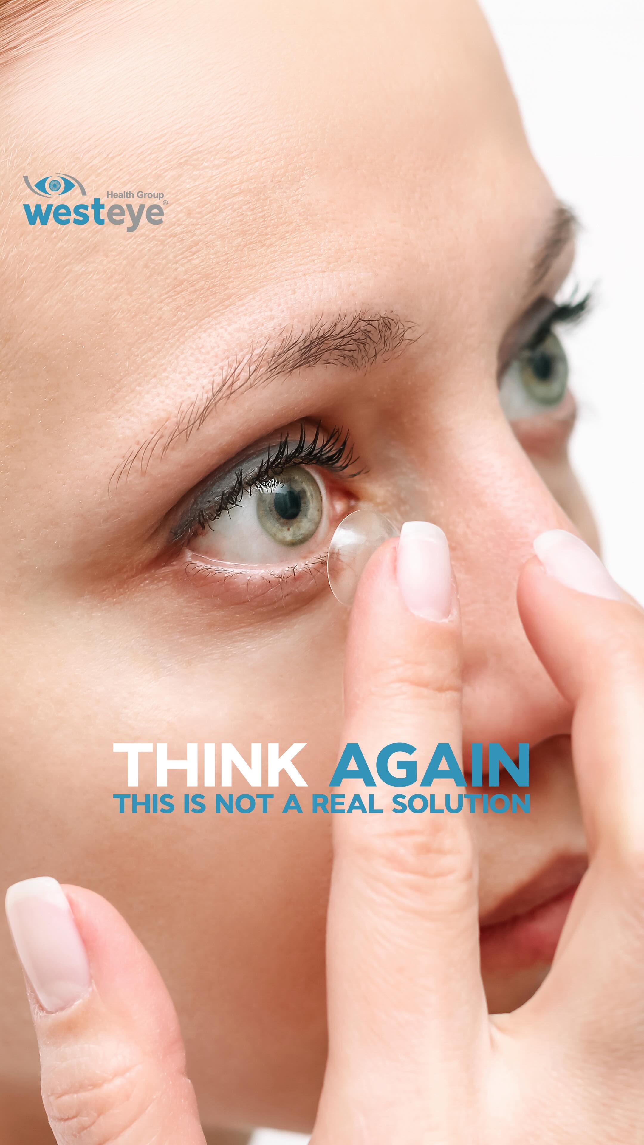 Thinking lenses are the final step?
Think again.
Contact lenses can lead to:
* Risk of eye infections
* Allergic reactions to cleaning solutions
* Dry eye syndrome
* Protein deposits on lenses
* Corneal damage
Laser vision correction is the smarter, safer choice .
#westeyehospitals